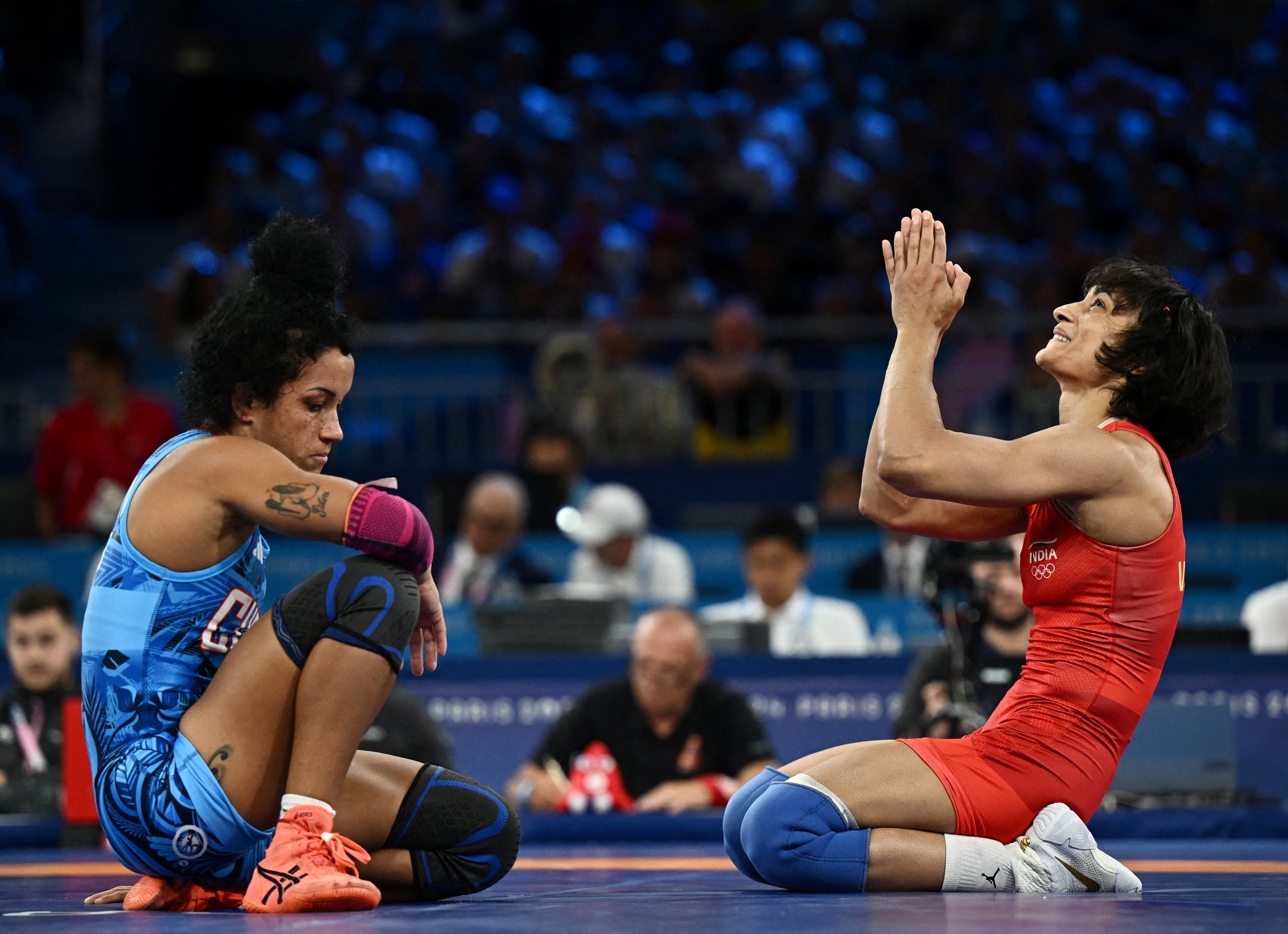 Wrestling - Women's Freestyle 50kg Semifinal