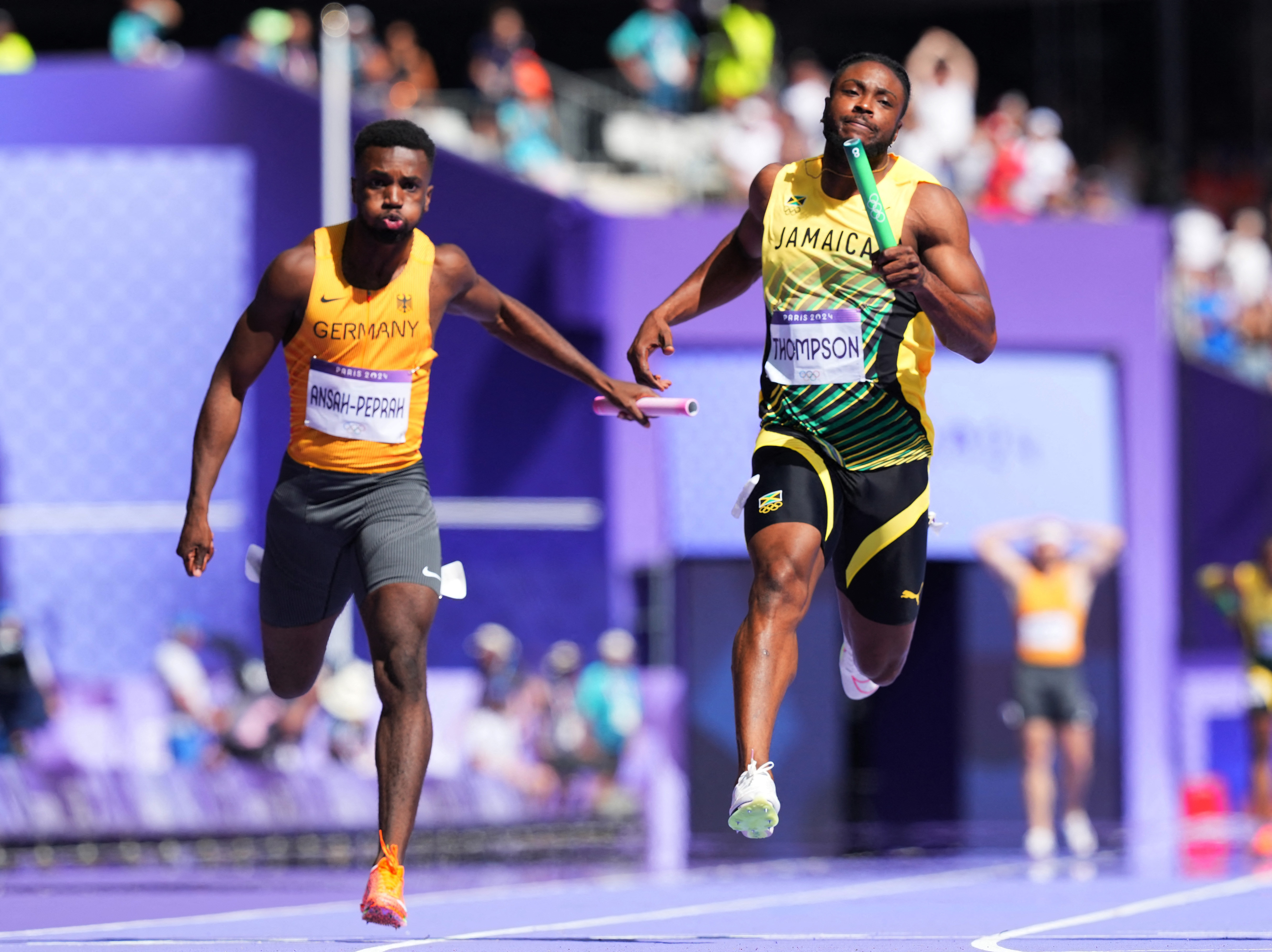 Athletics - Men's 4 x 100m Relay Round 1