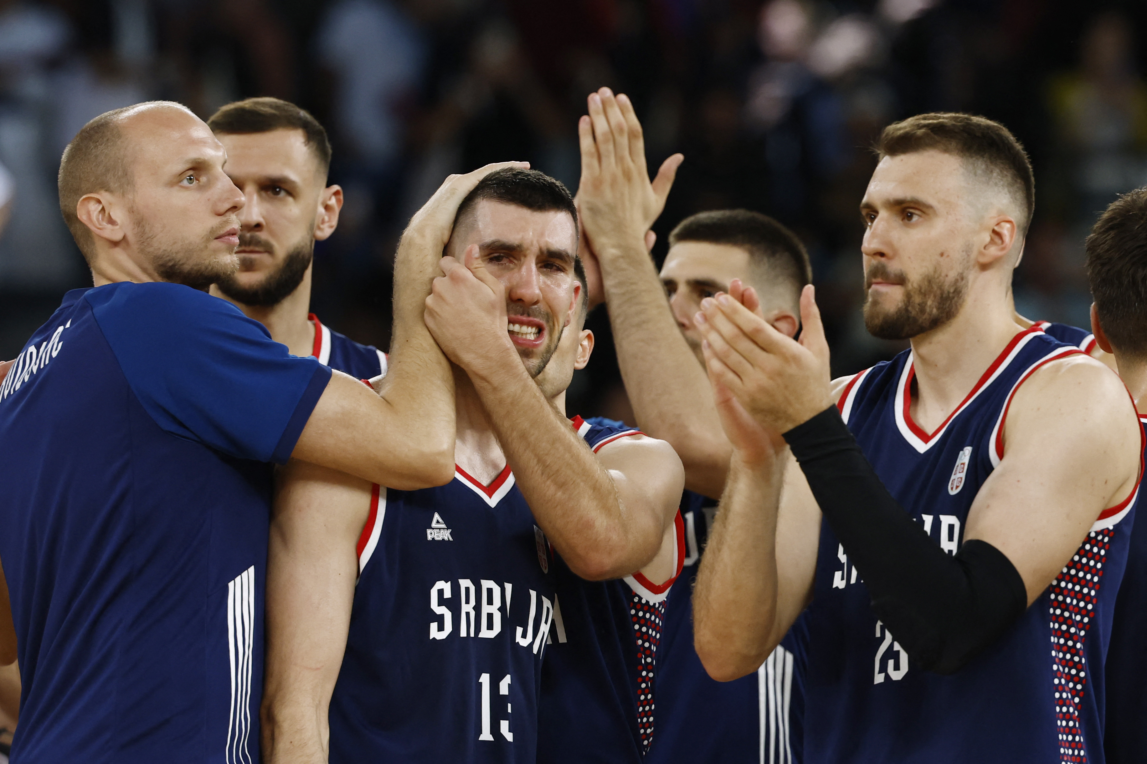 Basketball - Men's Semifinal - United States vs Serbia