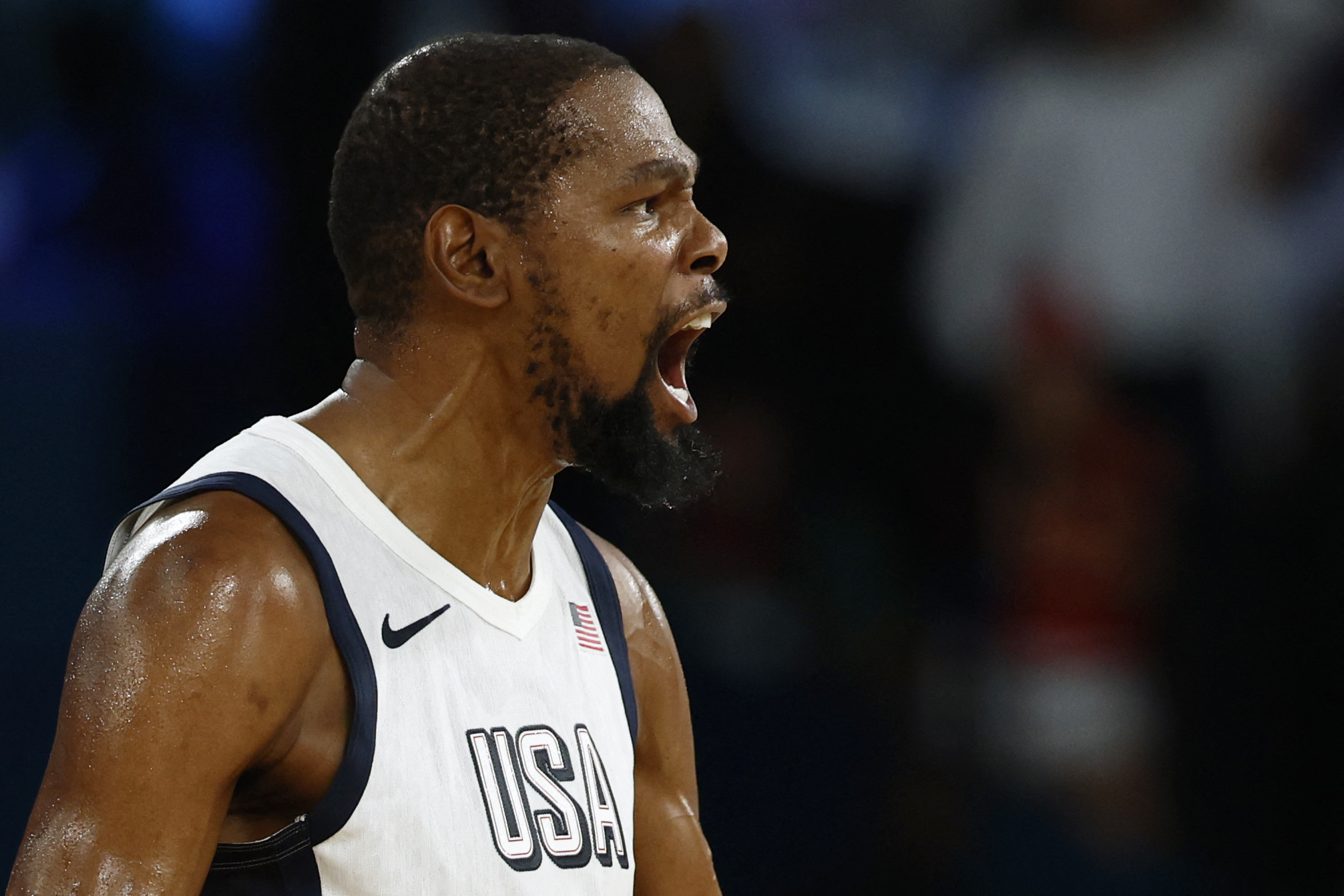 Basketball - Men's Semifinal - United States vs Serbia