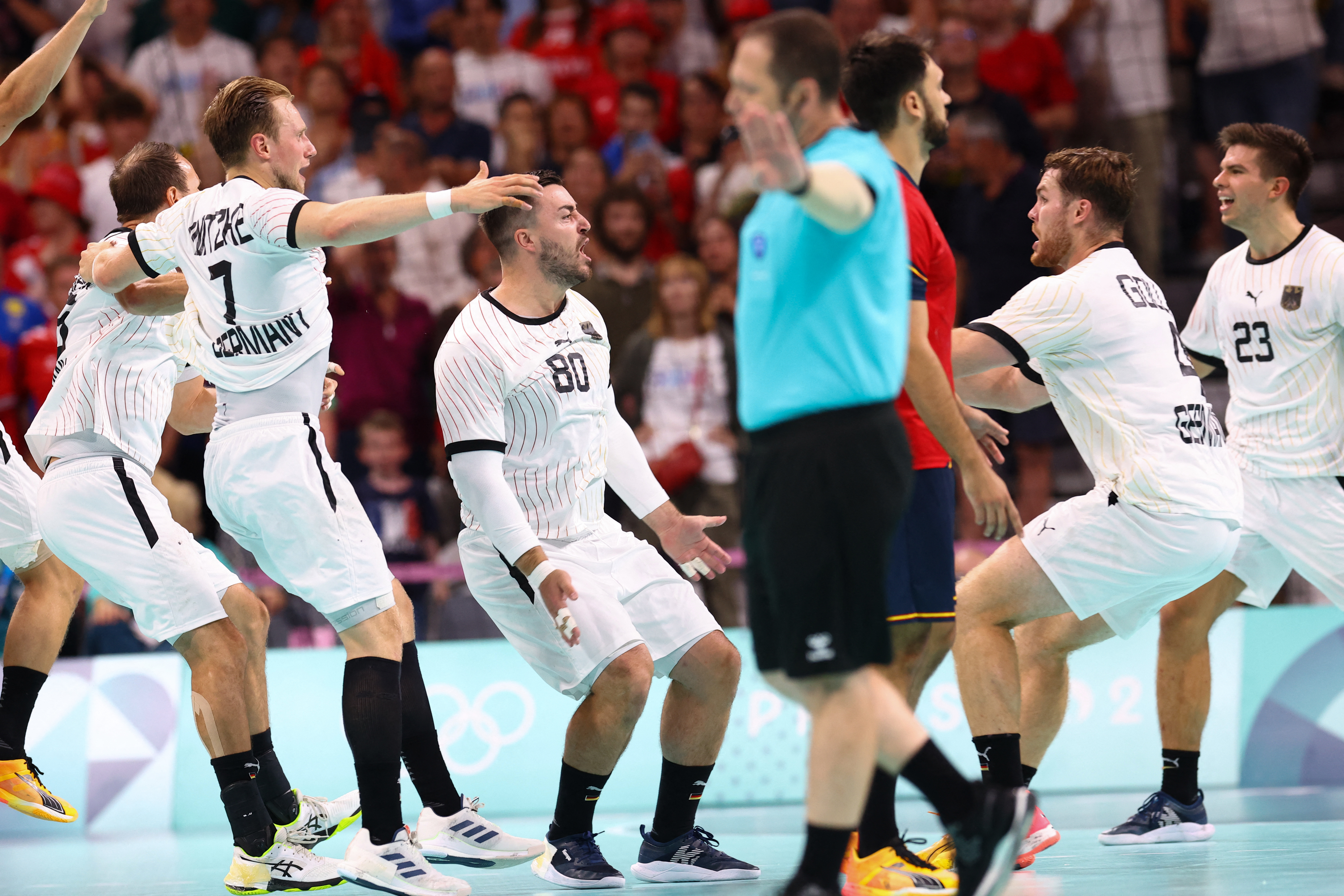 Handball - Men's Semifinal - Germany vs Spain