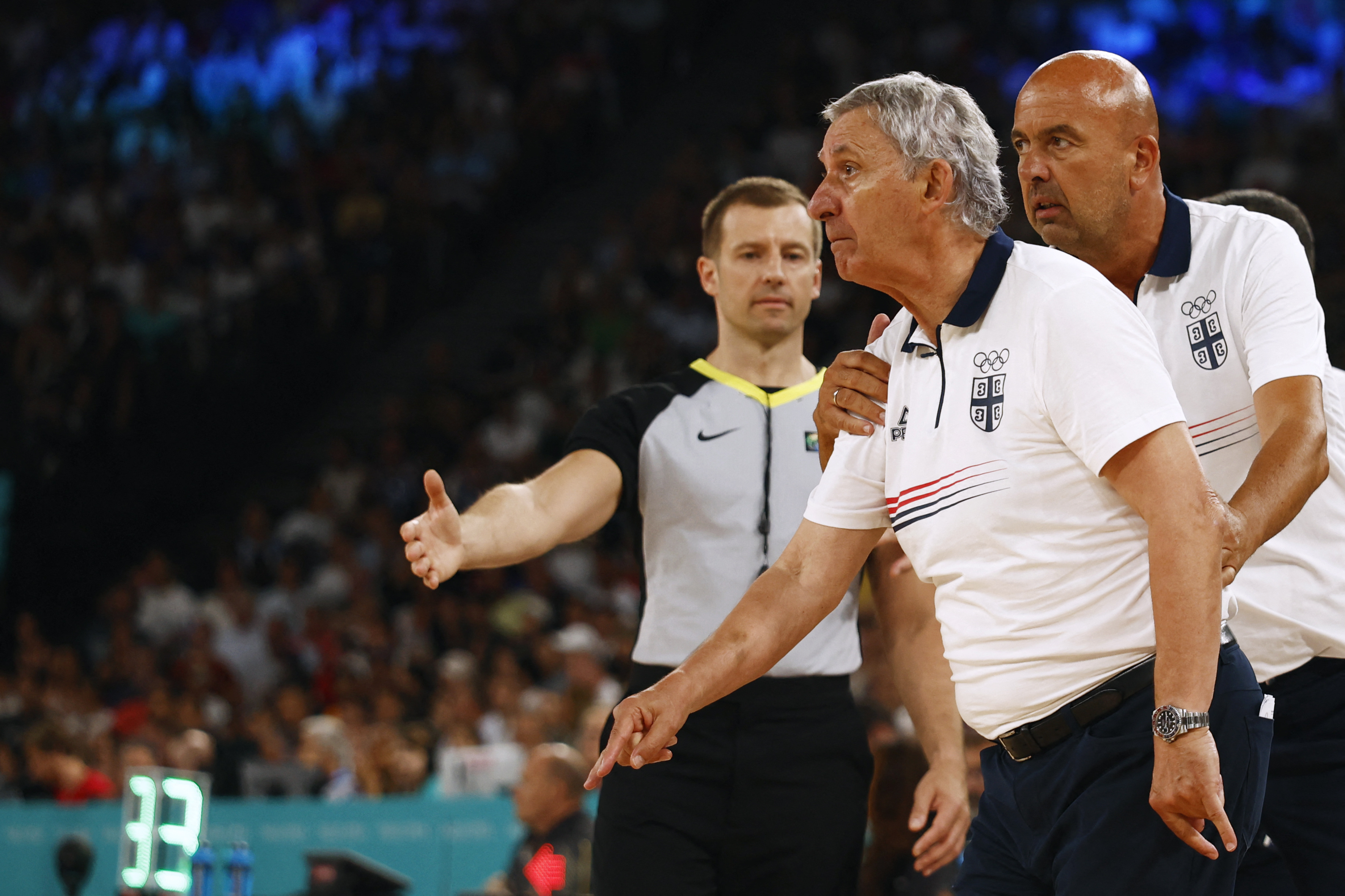 Basketball - Men's Quarterfinal - Serbia vs Australia