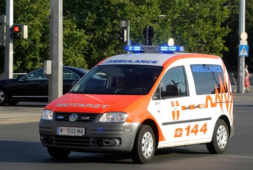 Notarzt Emergency Medical service ambulance in Austria