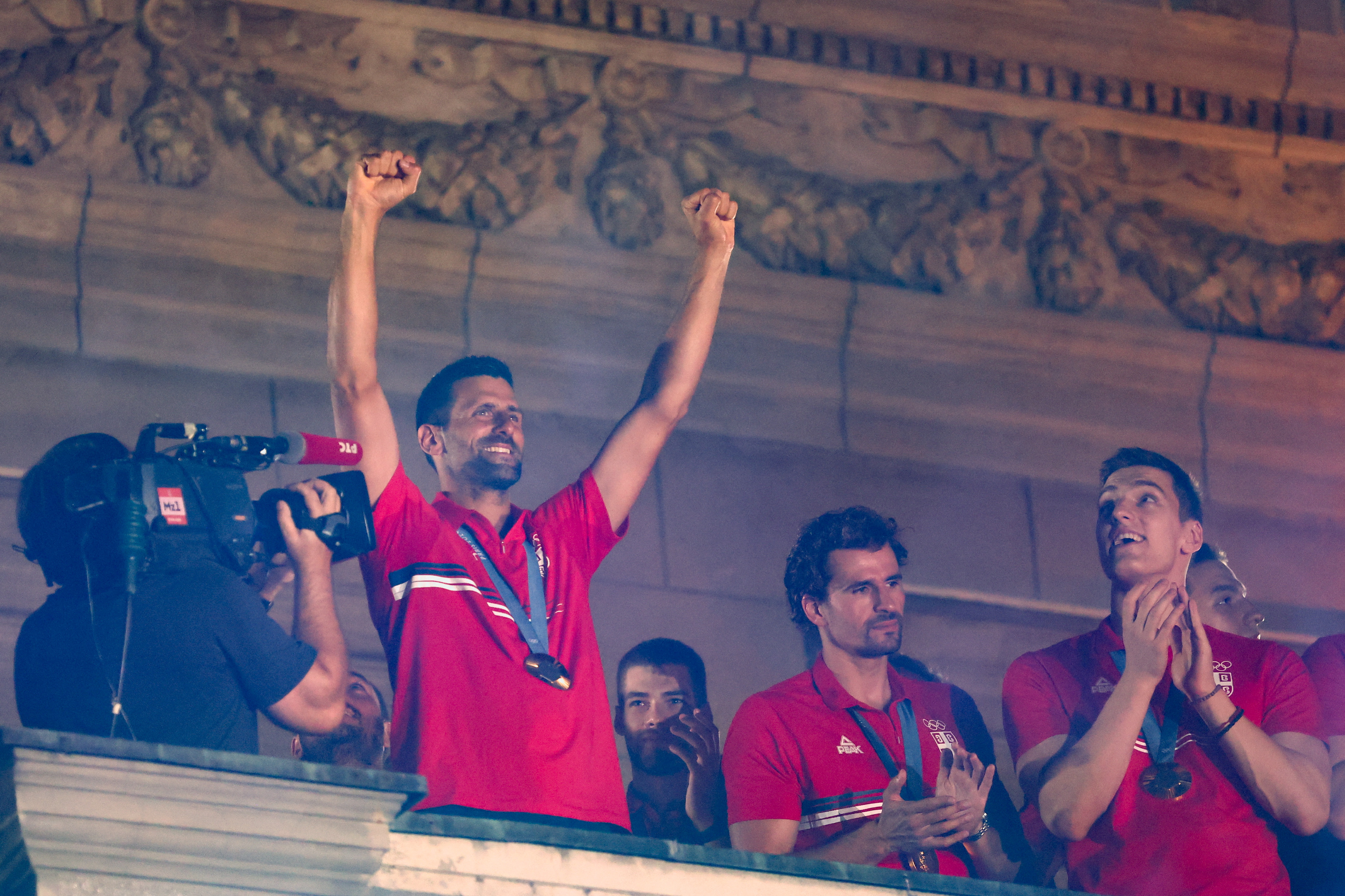 Welcoming ceremony for Serbian Olympic champions