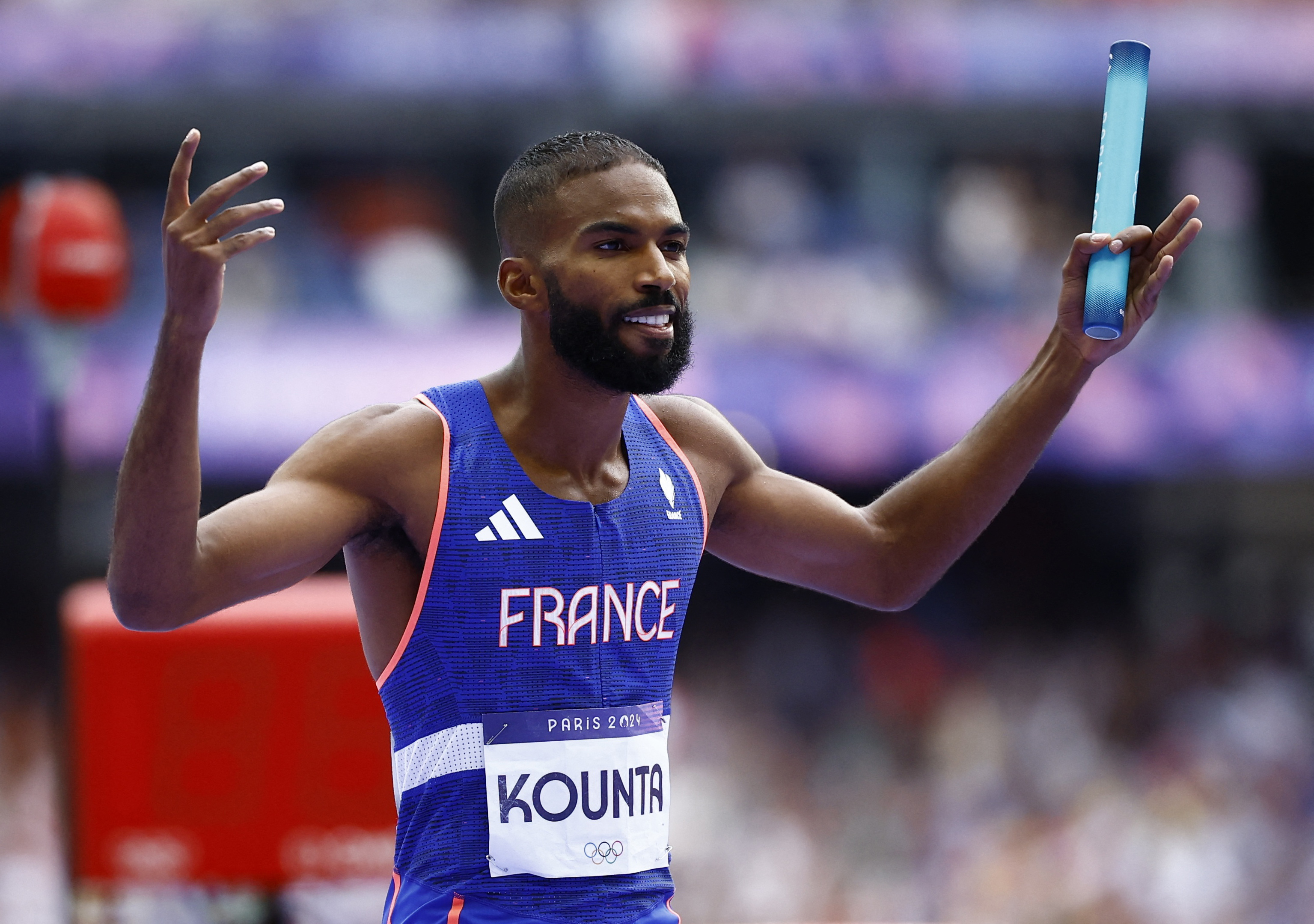Athletics - Men's 4 x 400m Relay Round 1