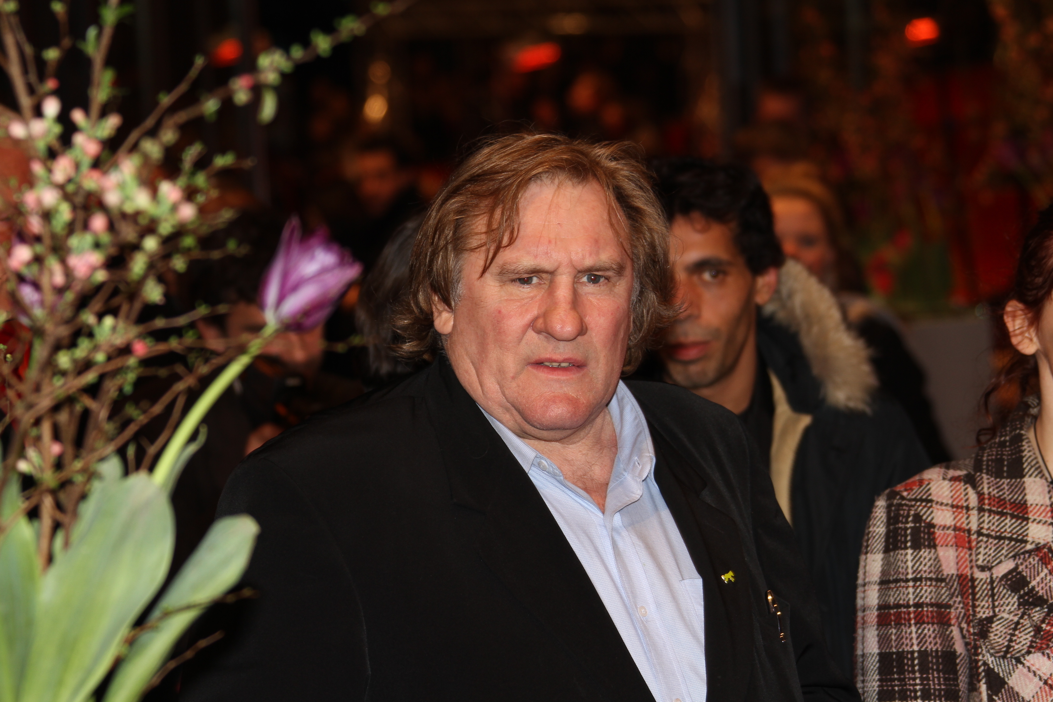 Berlin,-,February,19:,Actor,Gerard,Depardieu,Attends,The,'mammuth'