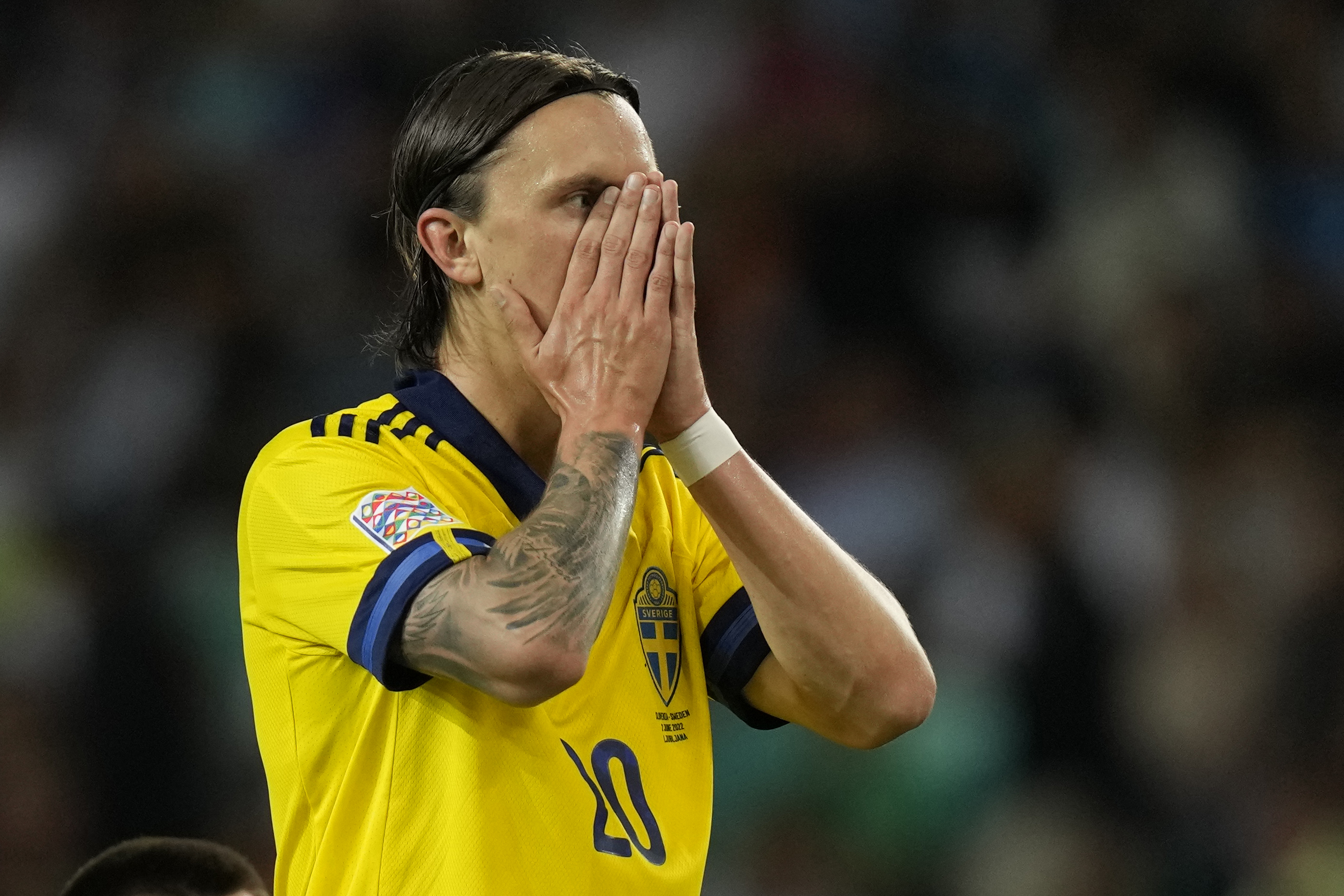 Slovenia Sweden Nations League Soccer