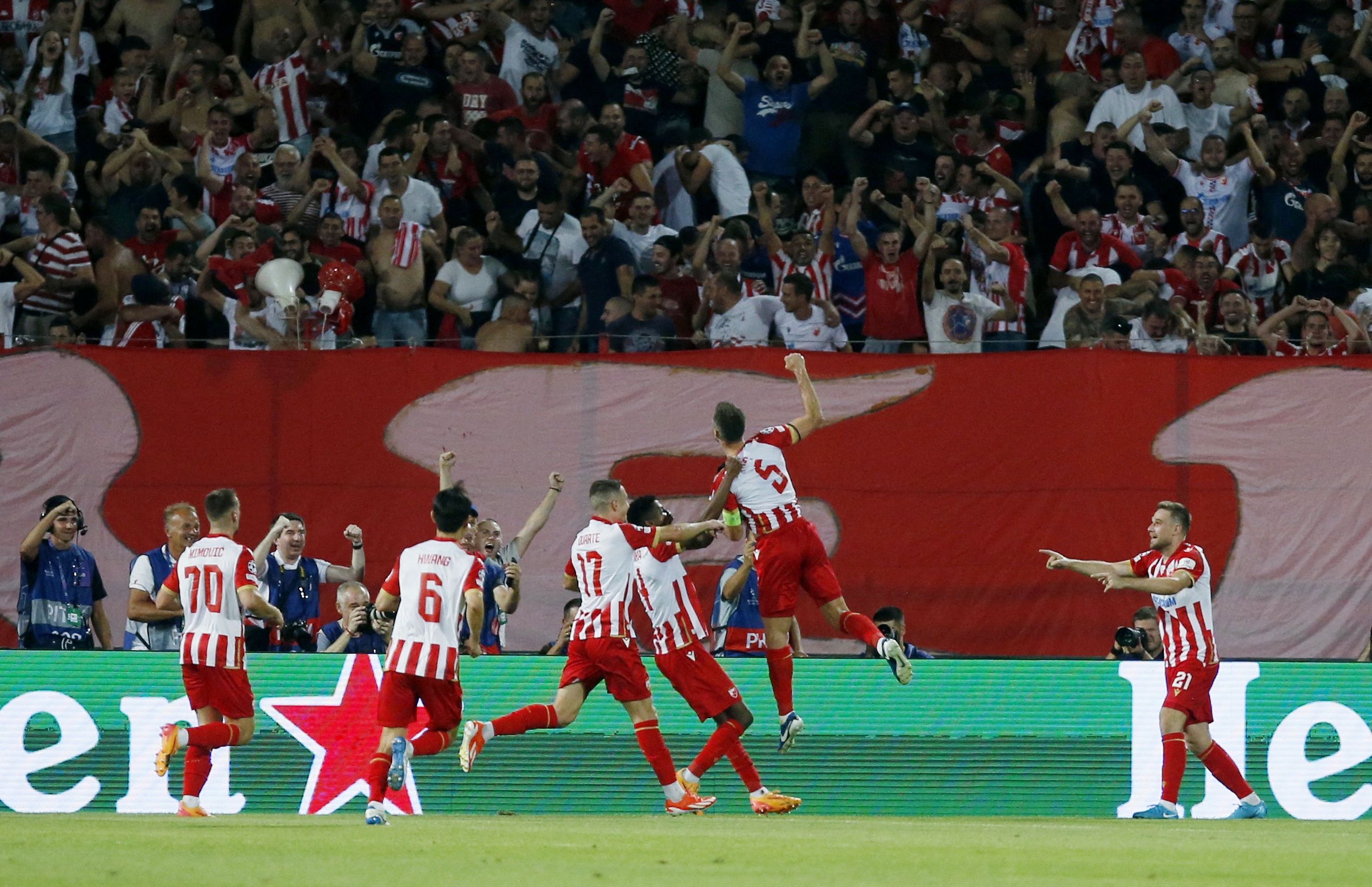 Champions League Play-Off - Second Leg - Crvena Zvezda v Bodo/Glimt