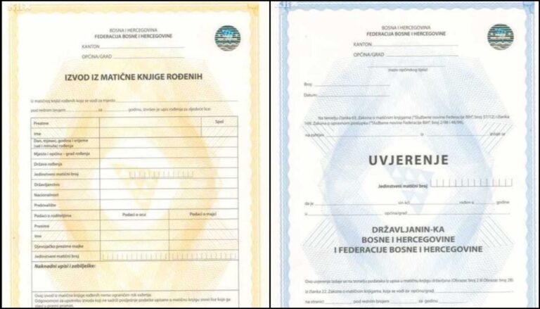 rodni list uvjerenje o drzavljanstvu
