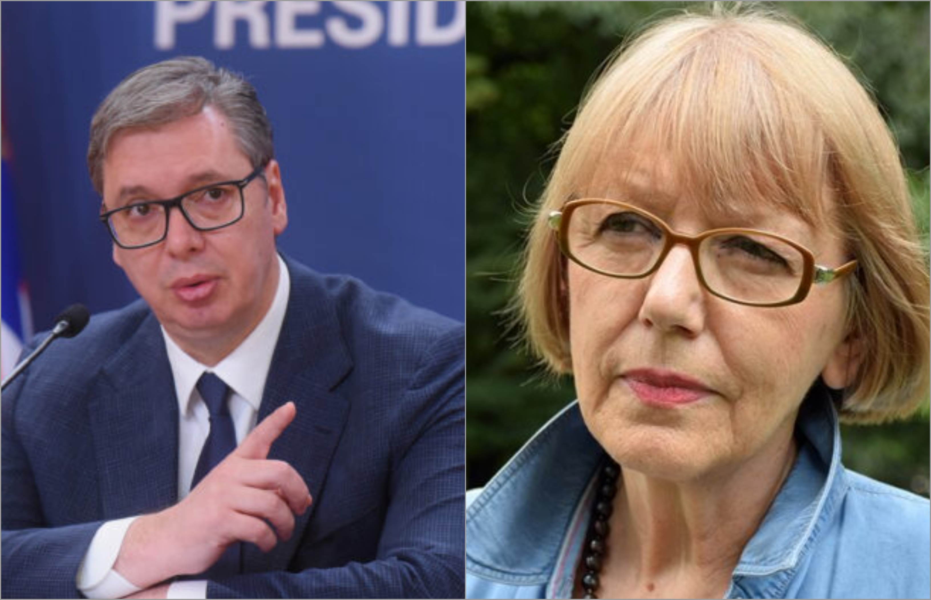 Aleksandar Vučić, Sonja Biserko (N1)