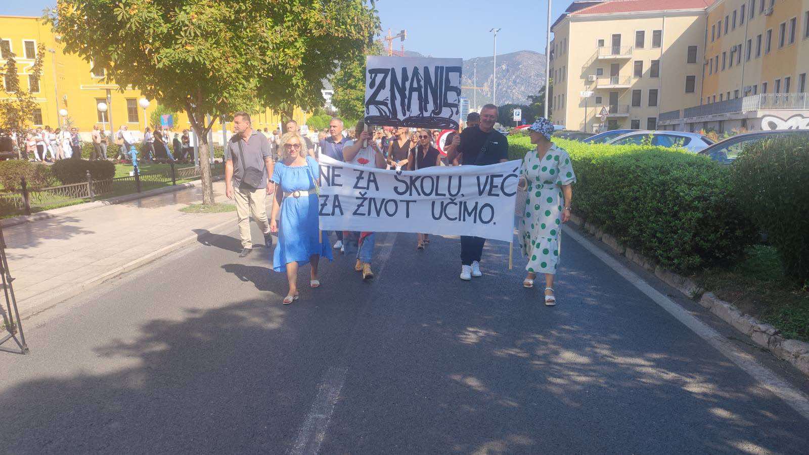 protest prosvjetari hnk