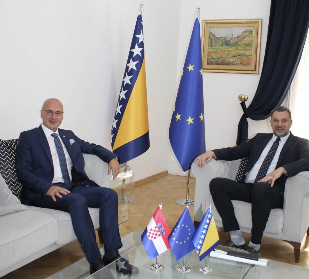 Susret Konaković - Grlić Radman: Hrvatska nastavlja podršku BiH na putu ka članstvu u EU