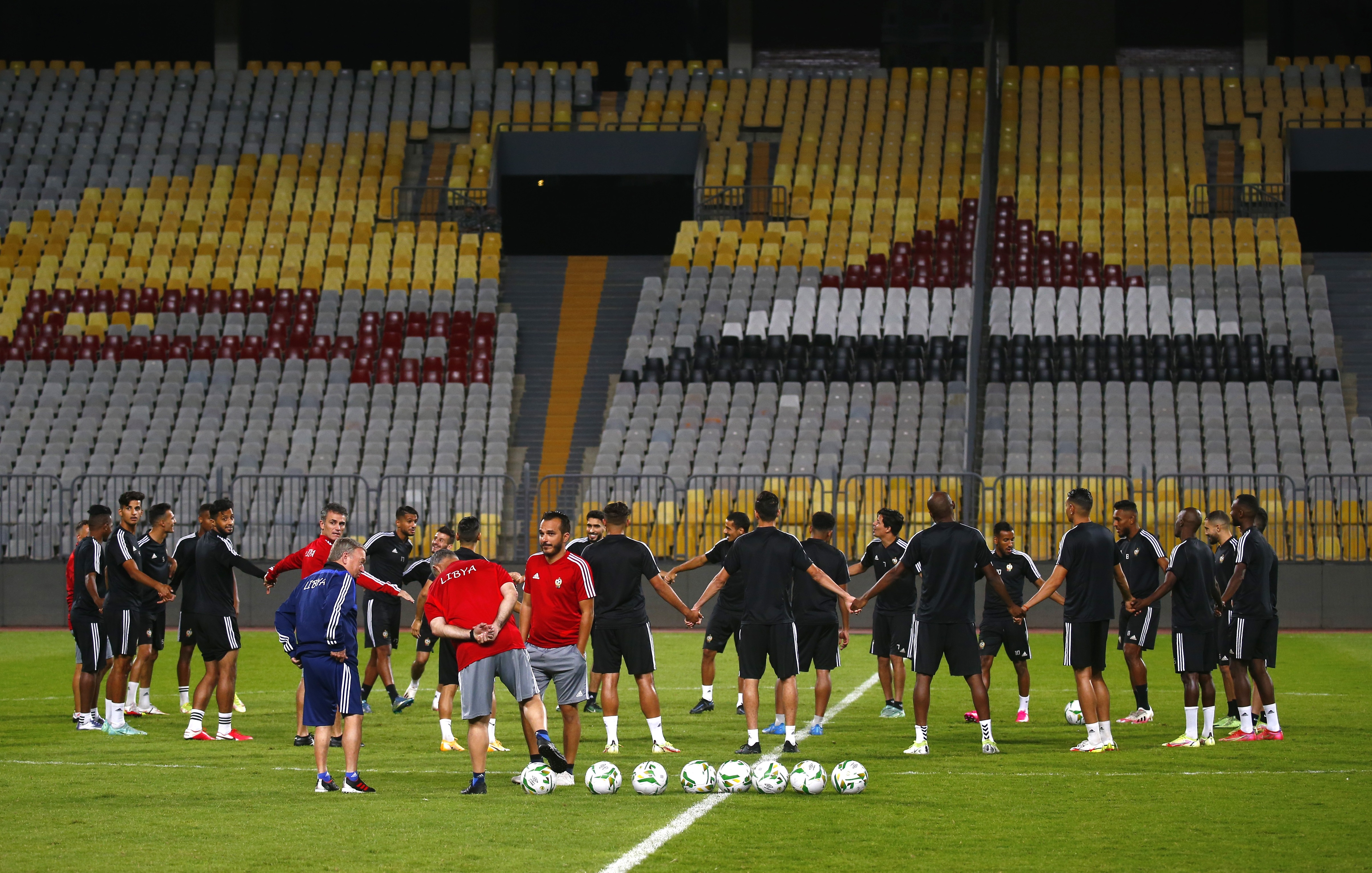 World Cup - Africa Qualifiers - Libya Training