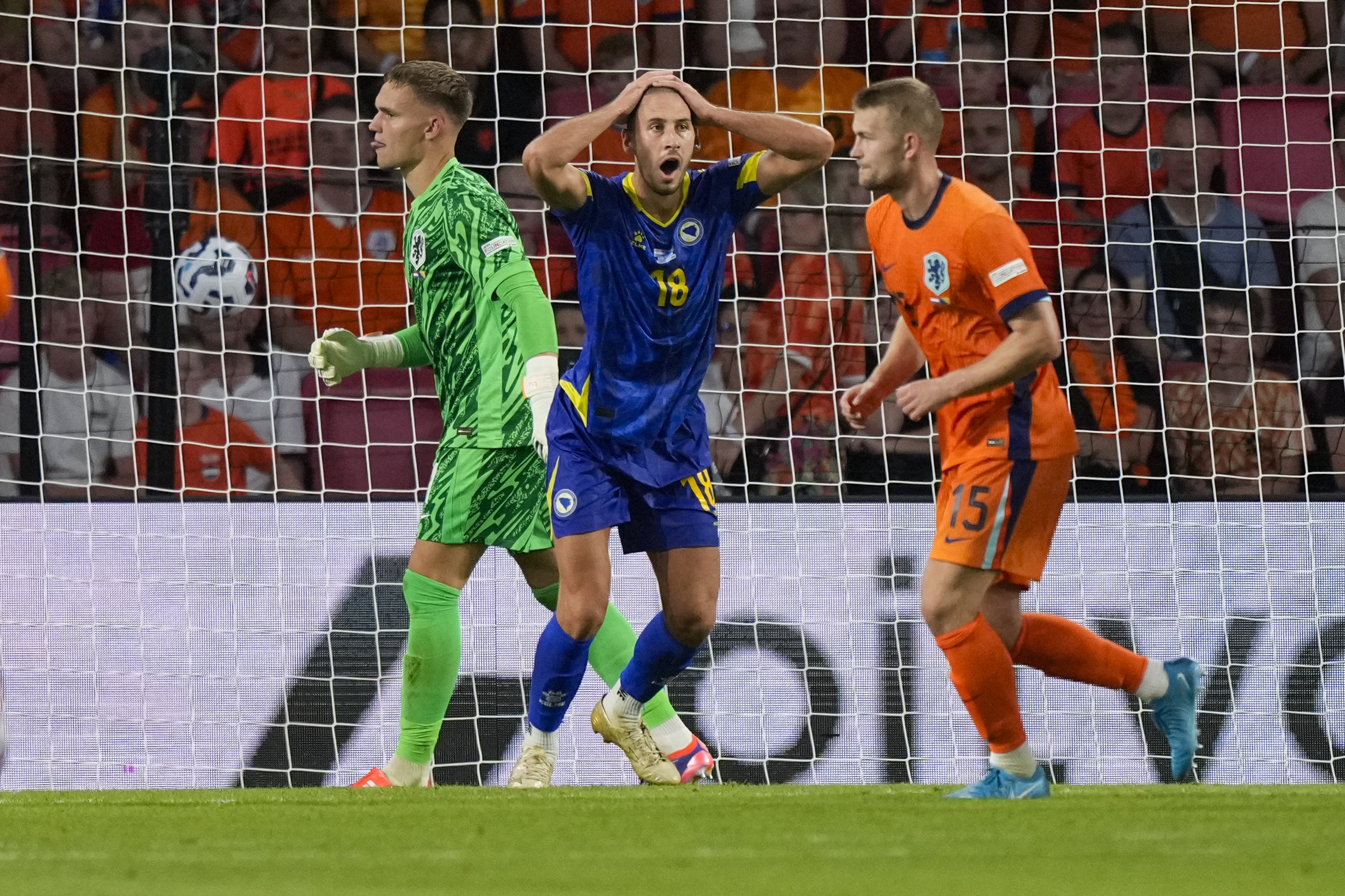 Netherlands Bosnia Nations League Soccer