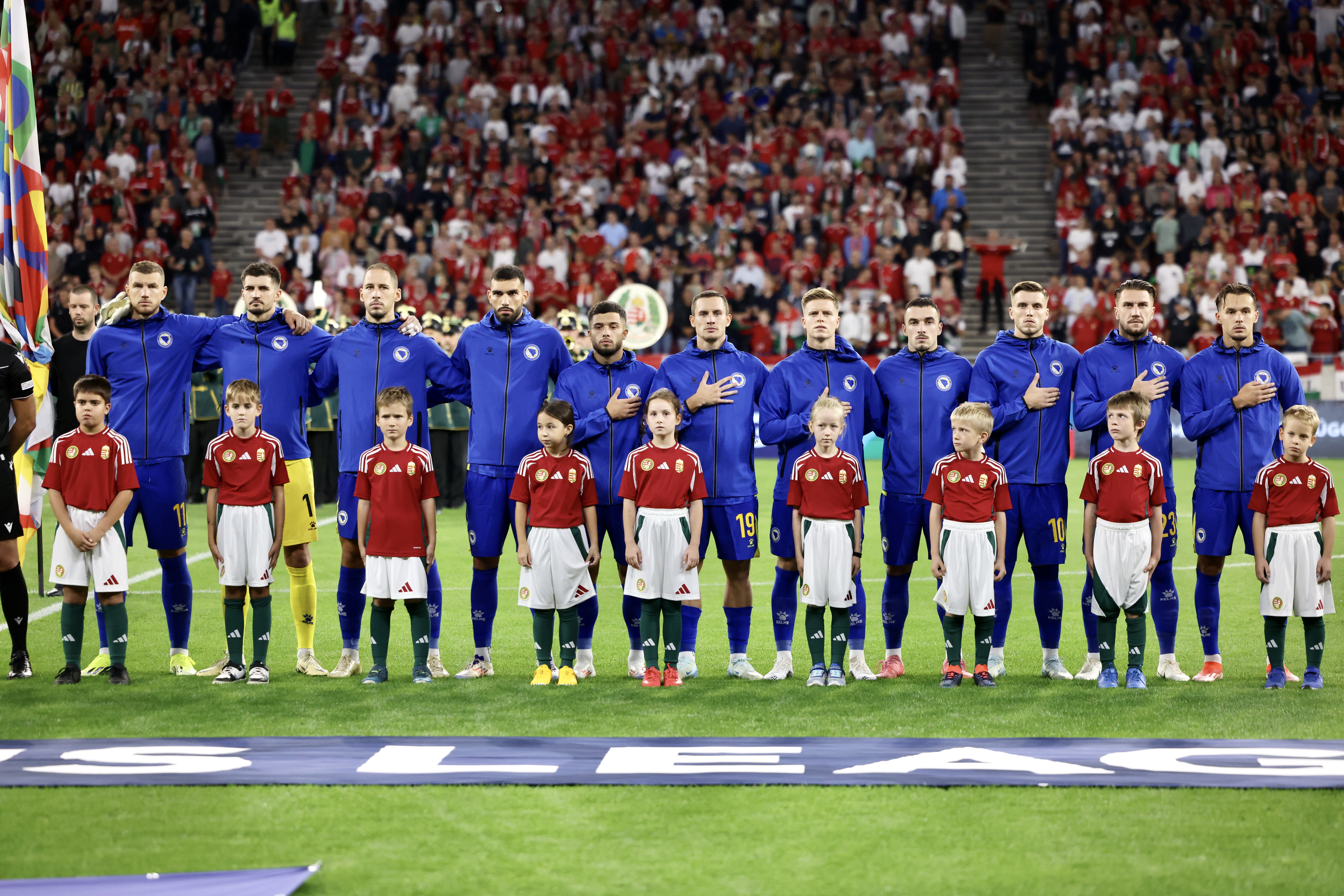 Fudbalska reprezentacija BiH, himna bih, Mađarska - BiH