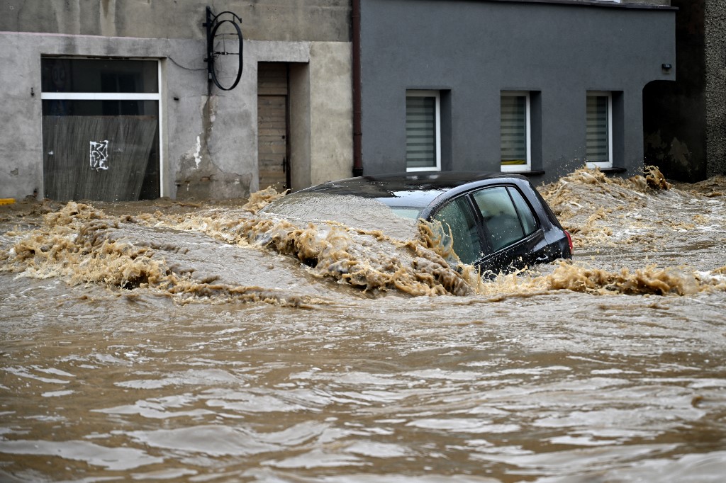 POLAND-WEATHER-FLOODS