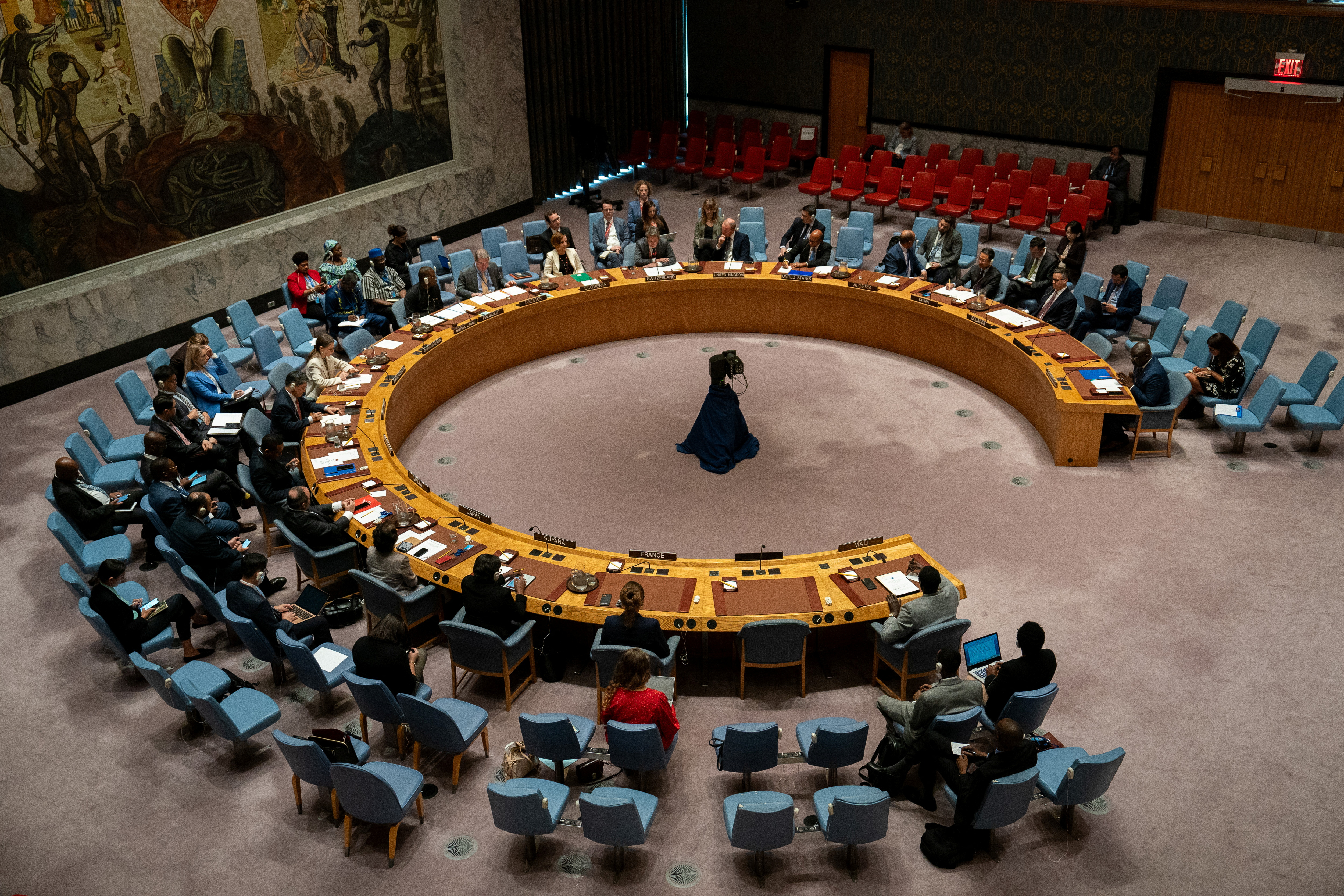 UN Security Council meeting