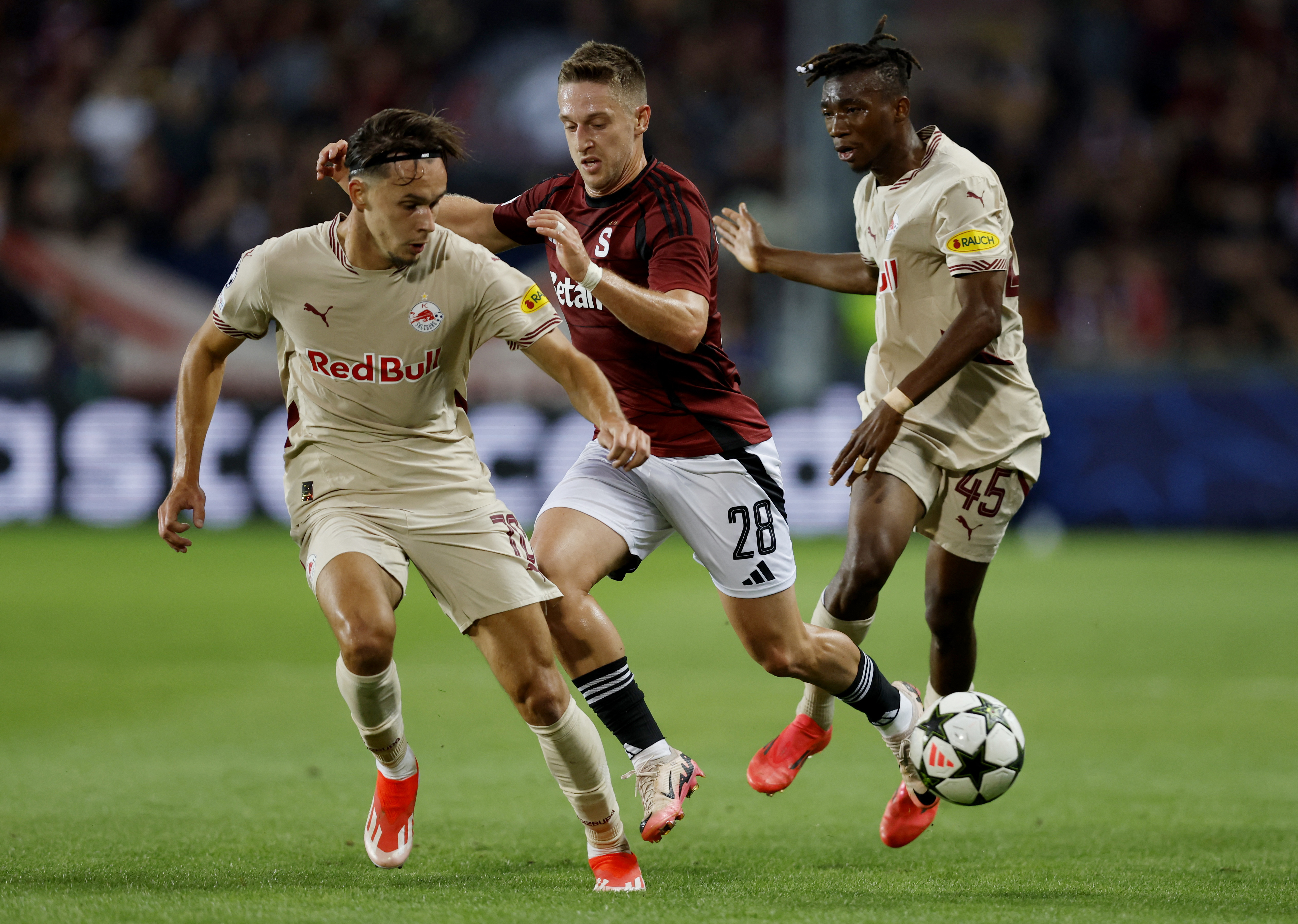 Champions League - Sparta Prague v FC Salzburg