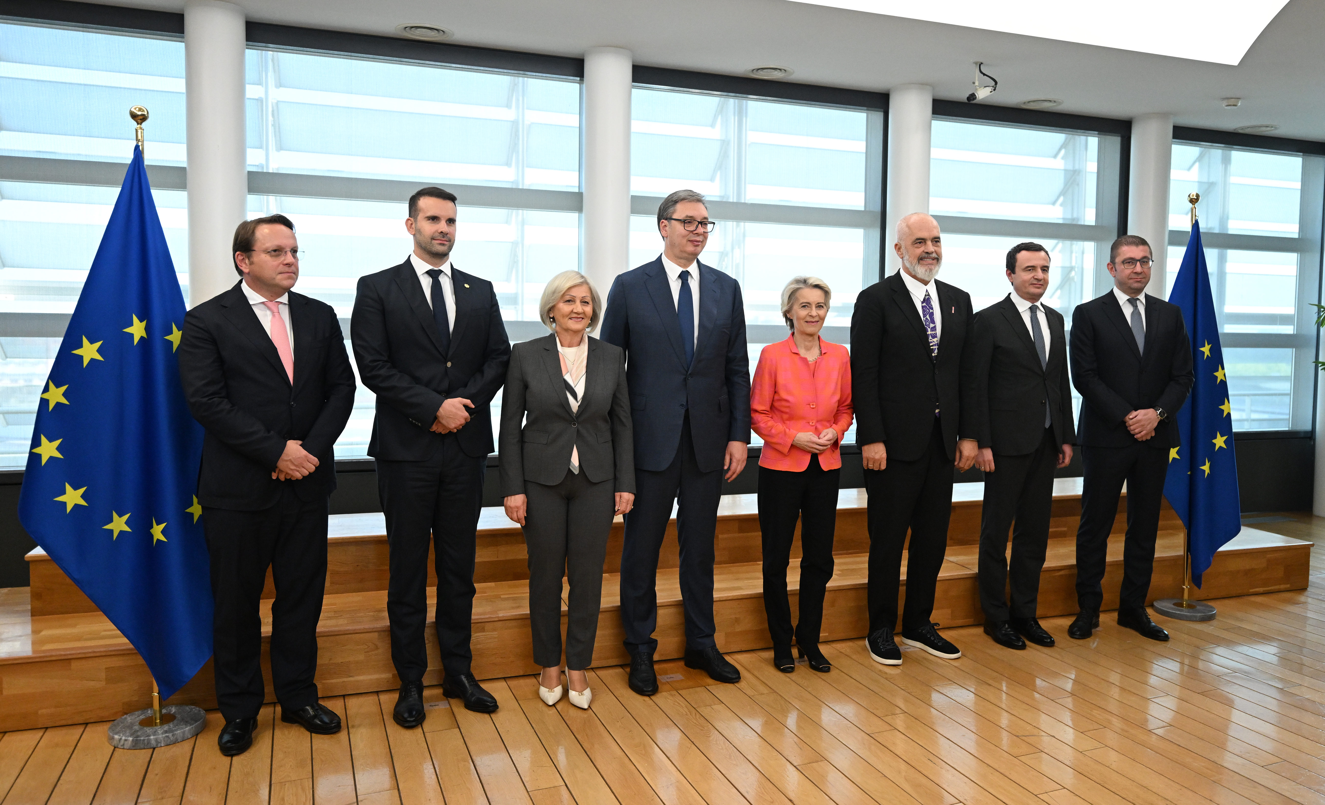 Lideri zemalja Zapadnog Balkana na sastanku s predsjednicom Evropske komisije