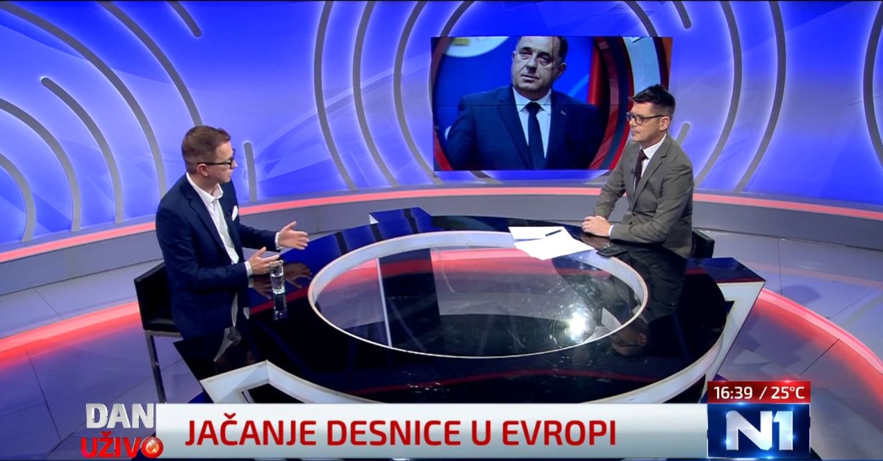 Jasmin Mujanović u Danu uživo (N1)