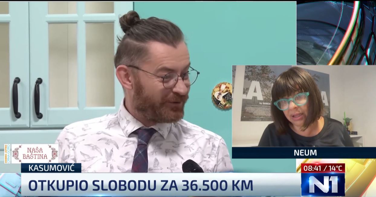 Amra Bakšić Čamo u programu N1