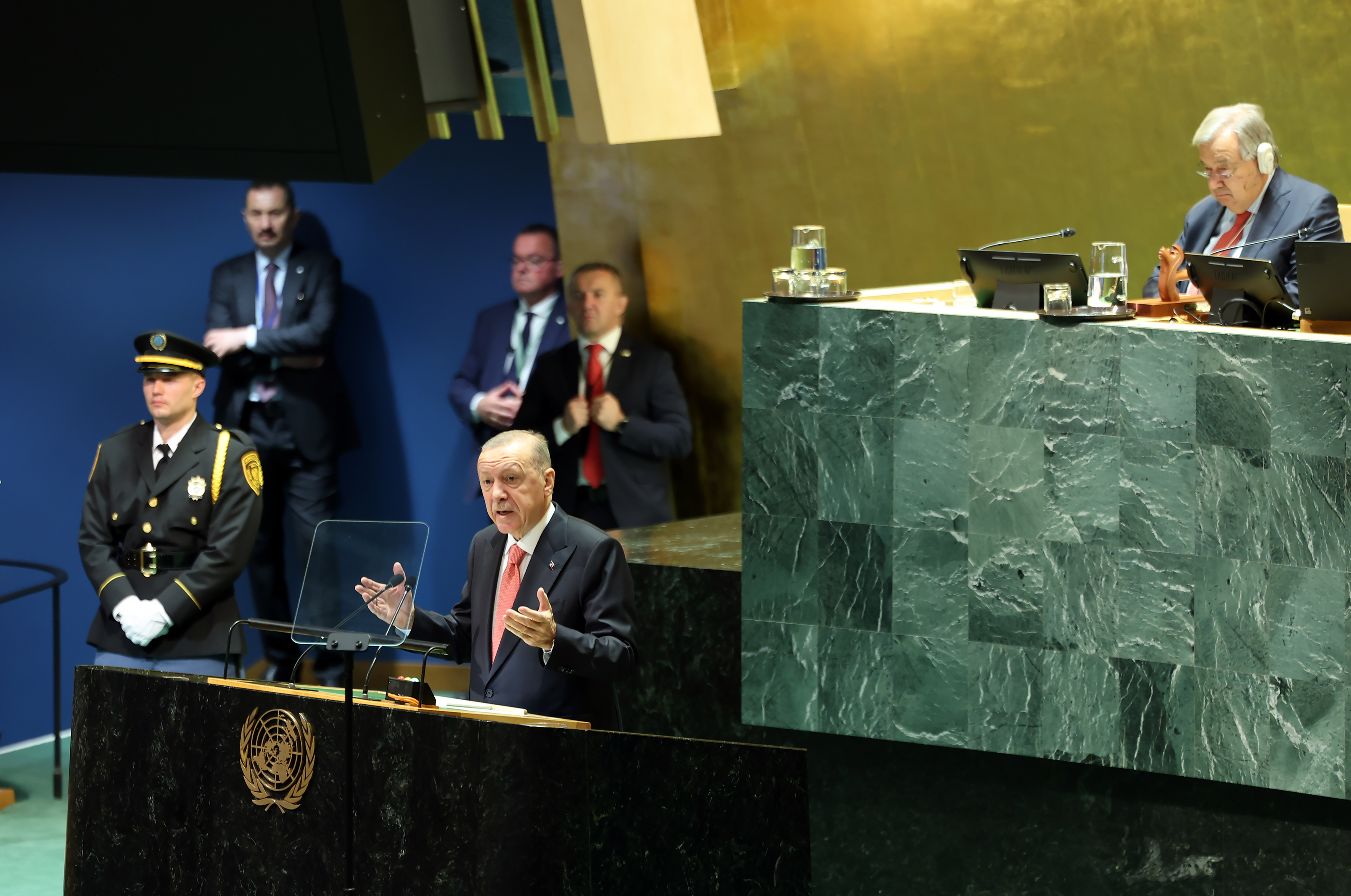 Erdoganovo obraćanje pred Generalnom skupštinom UN-a