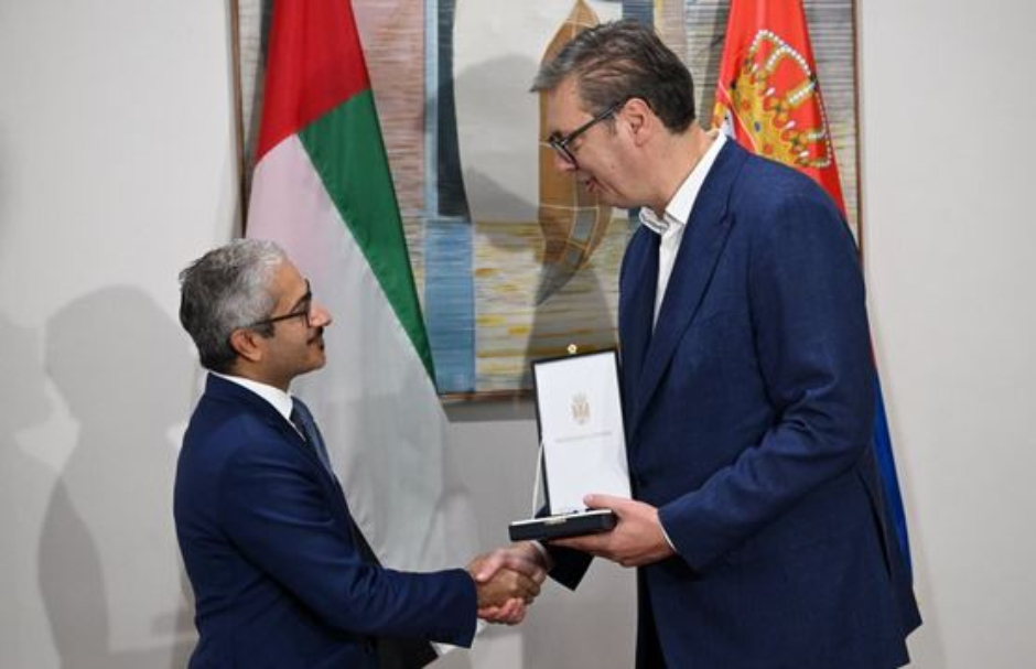 vučić ambasador UAE