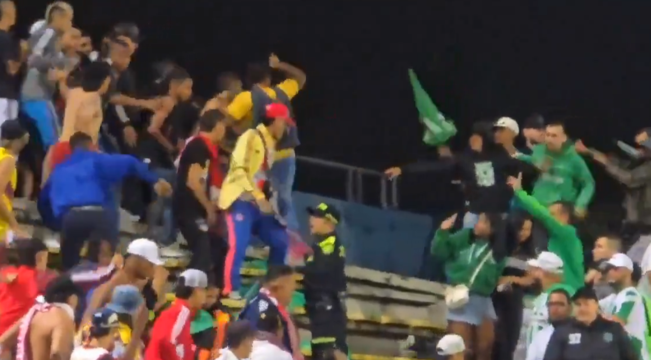 navijaci tucnjava kolumbija