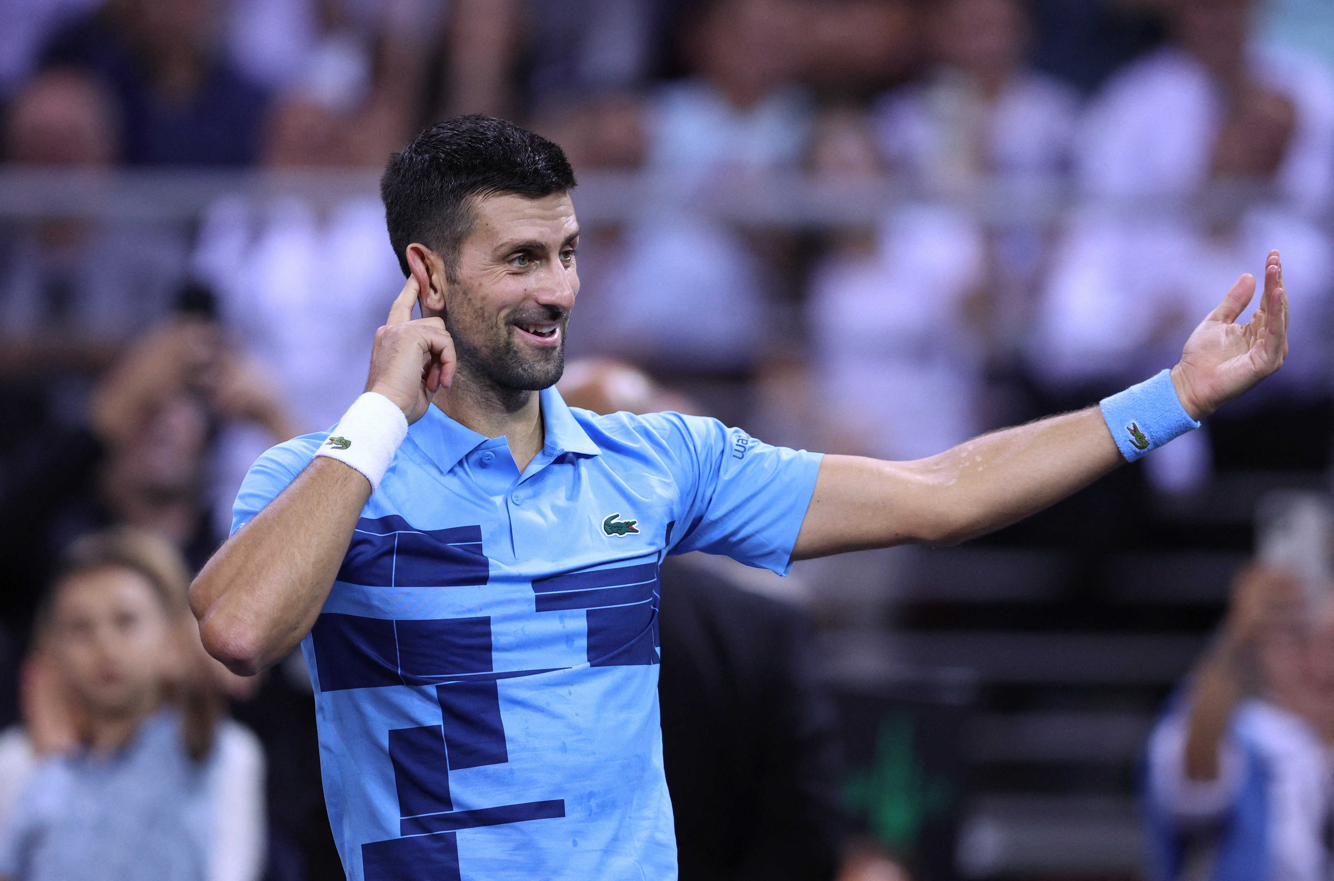 Exhibition Match - Grigor Dimitrov v Novak Djokovic