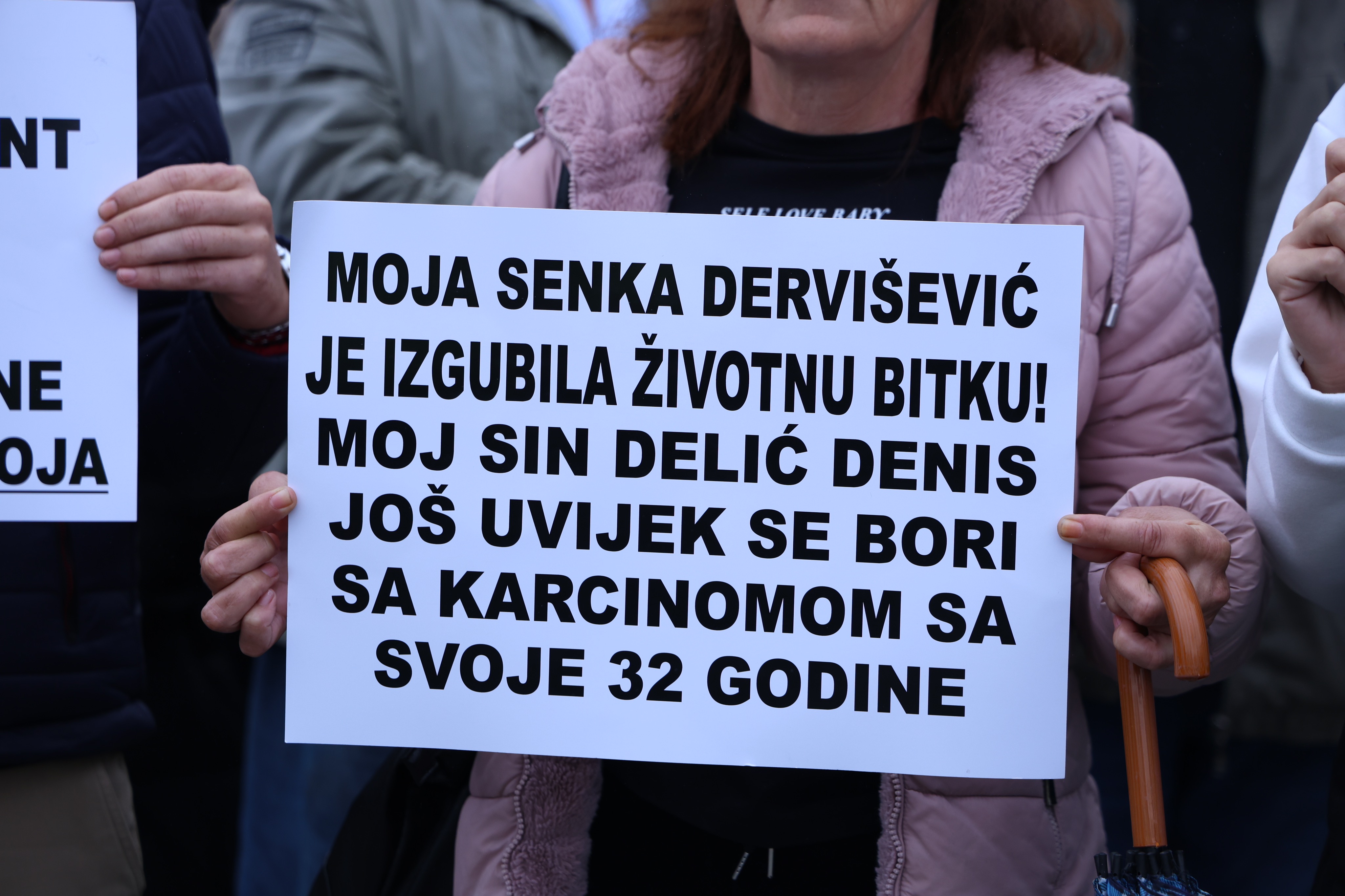 onkološki pacijenti, protesti, Tuzla
