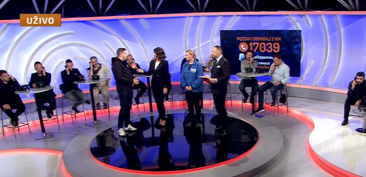 Novinari N1 i Nove BH (Screenshot)