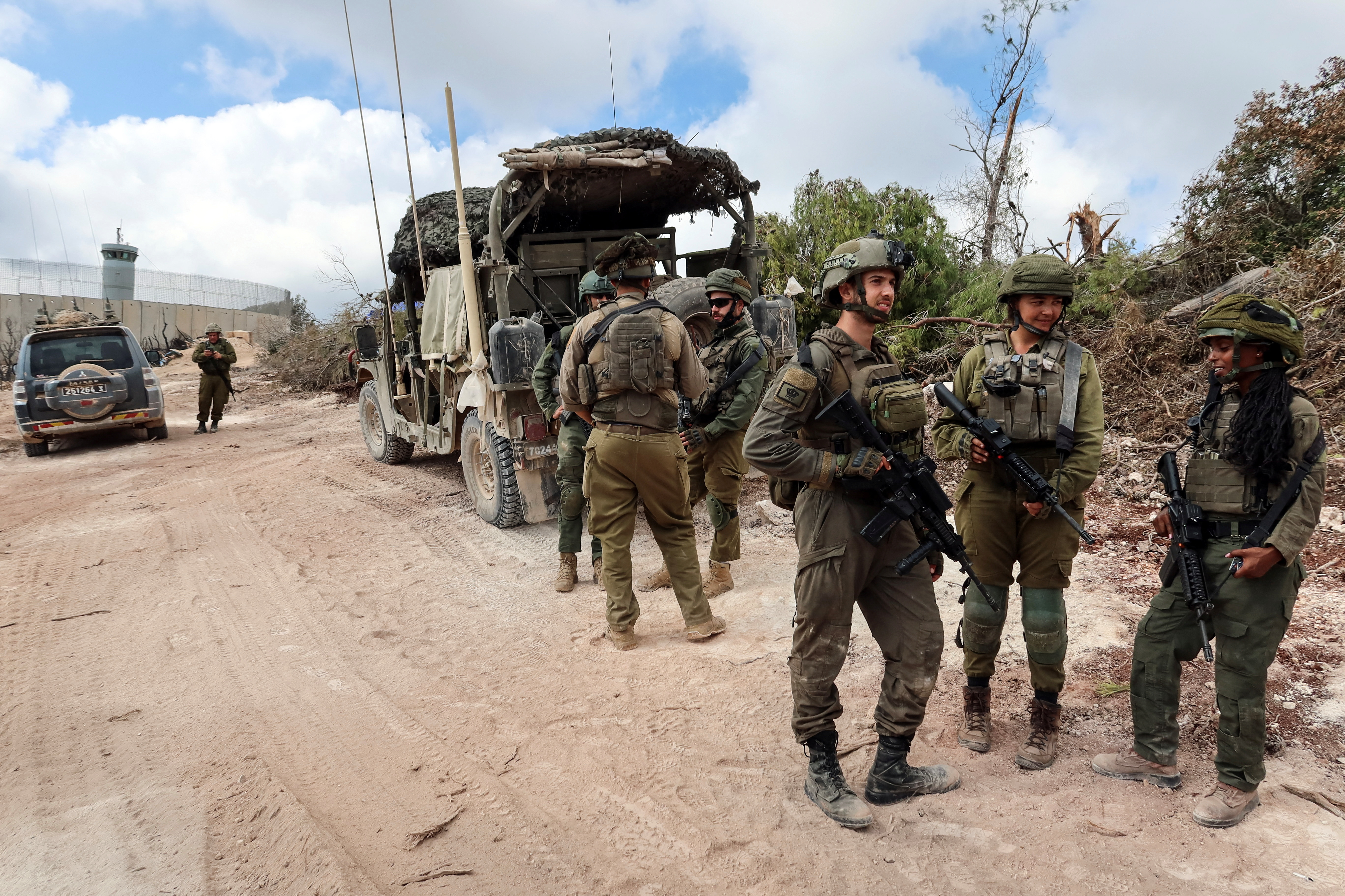 Israel's military operates in southern Lebanon