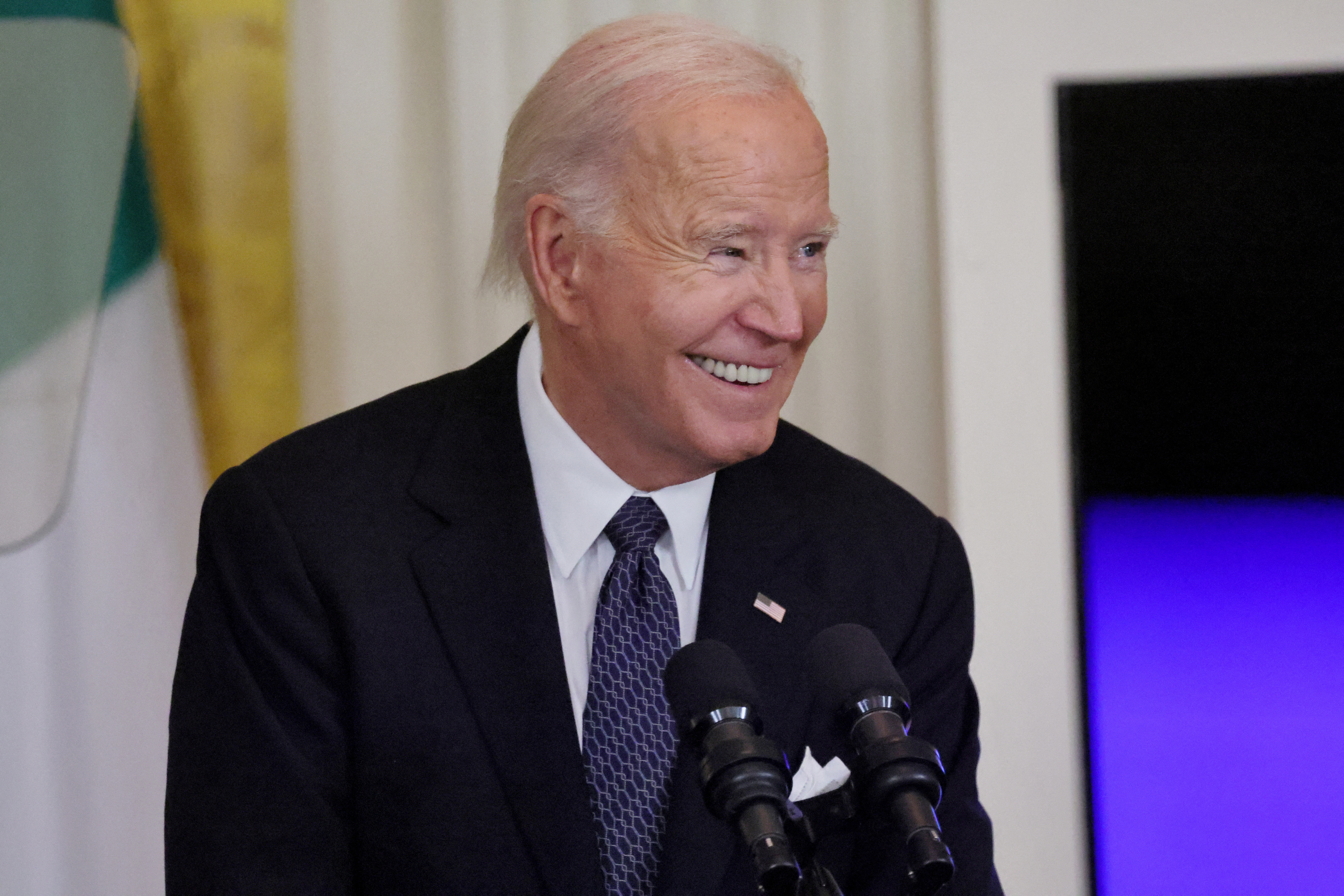 U.S. President Biden hosts an Italian American Heritage Month reception at the White House in Washington, U.S.