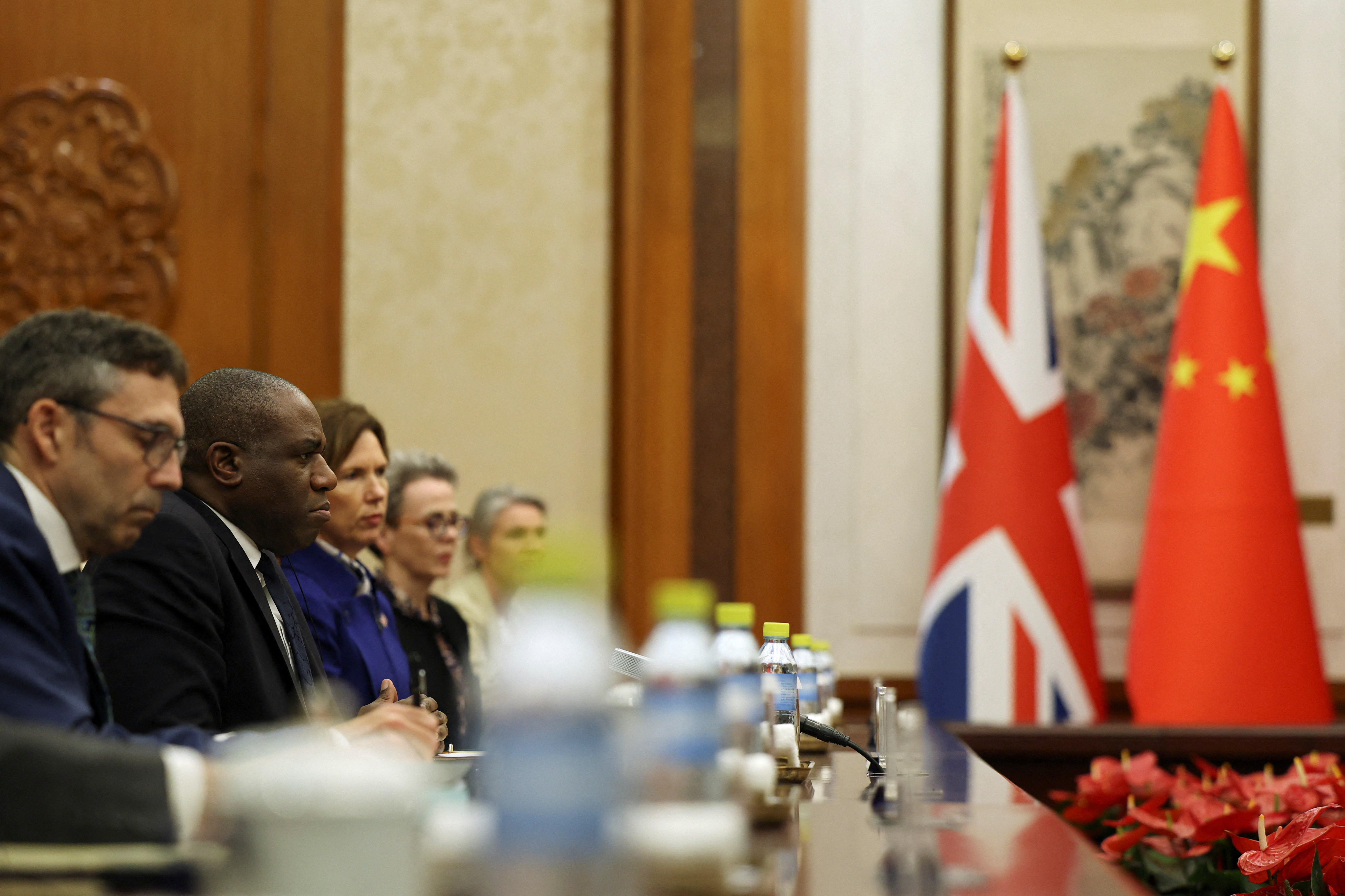 British Foreign Secretary David Lammy visits Beijing