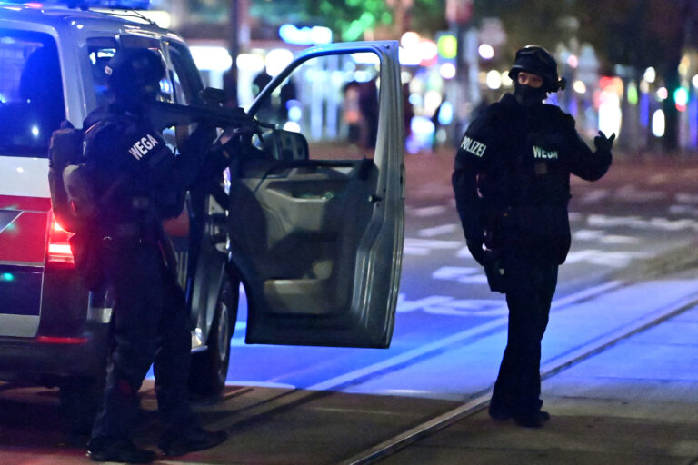 AUSTRIA-SHOOTING-POLICE-ATTACK