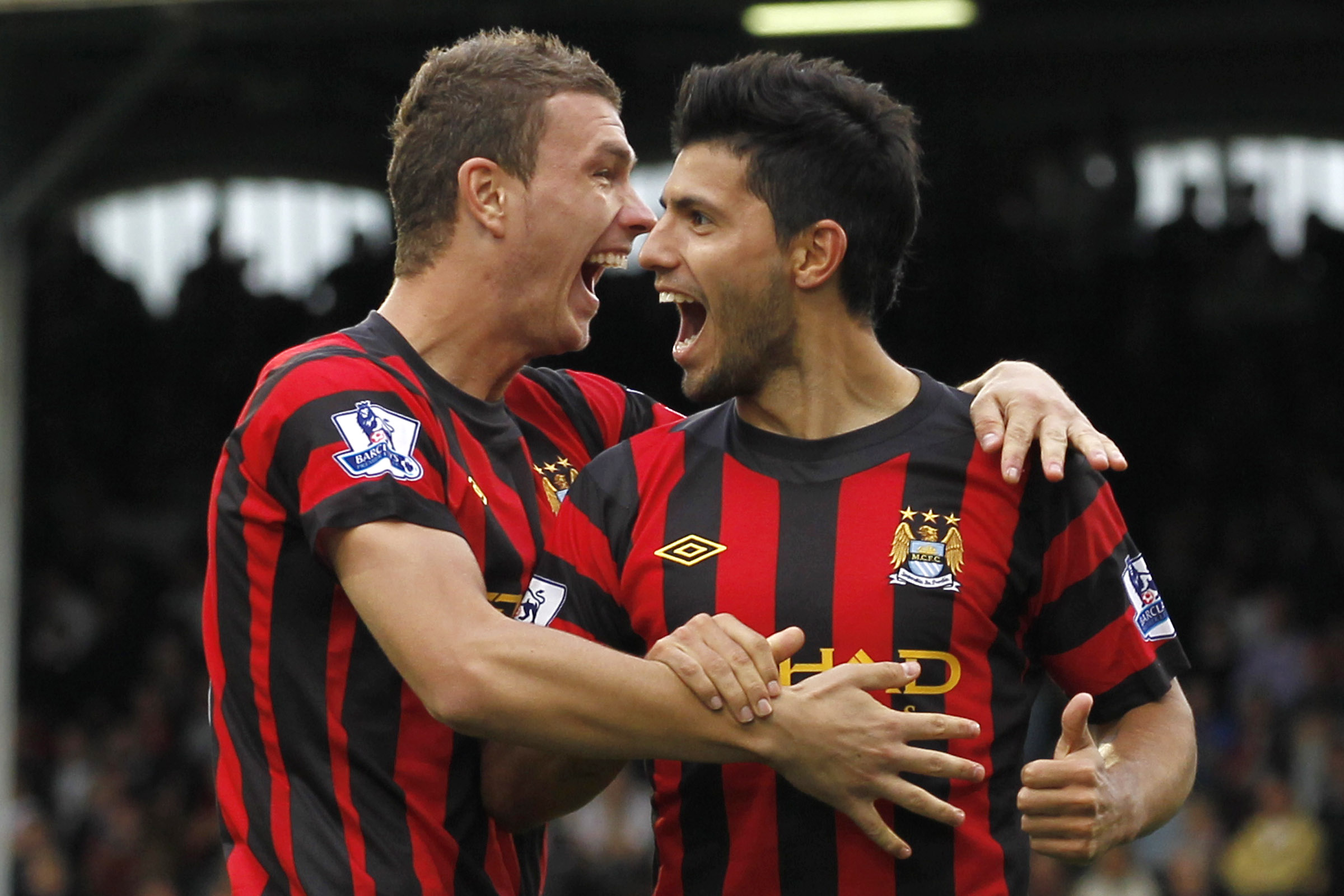 Sergio Aguero, Edin Dzeko