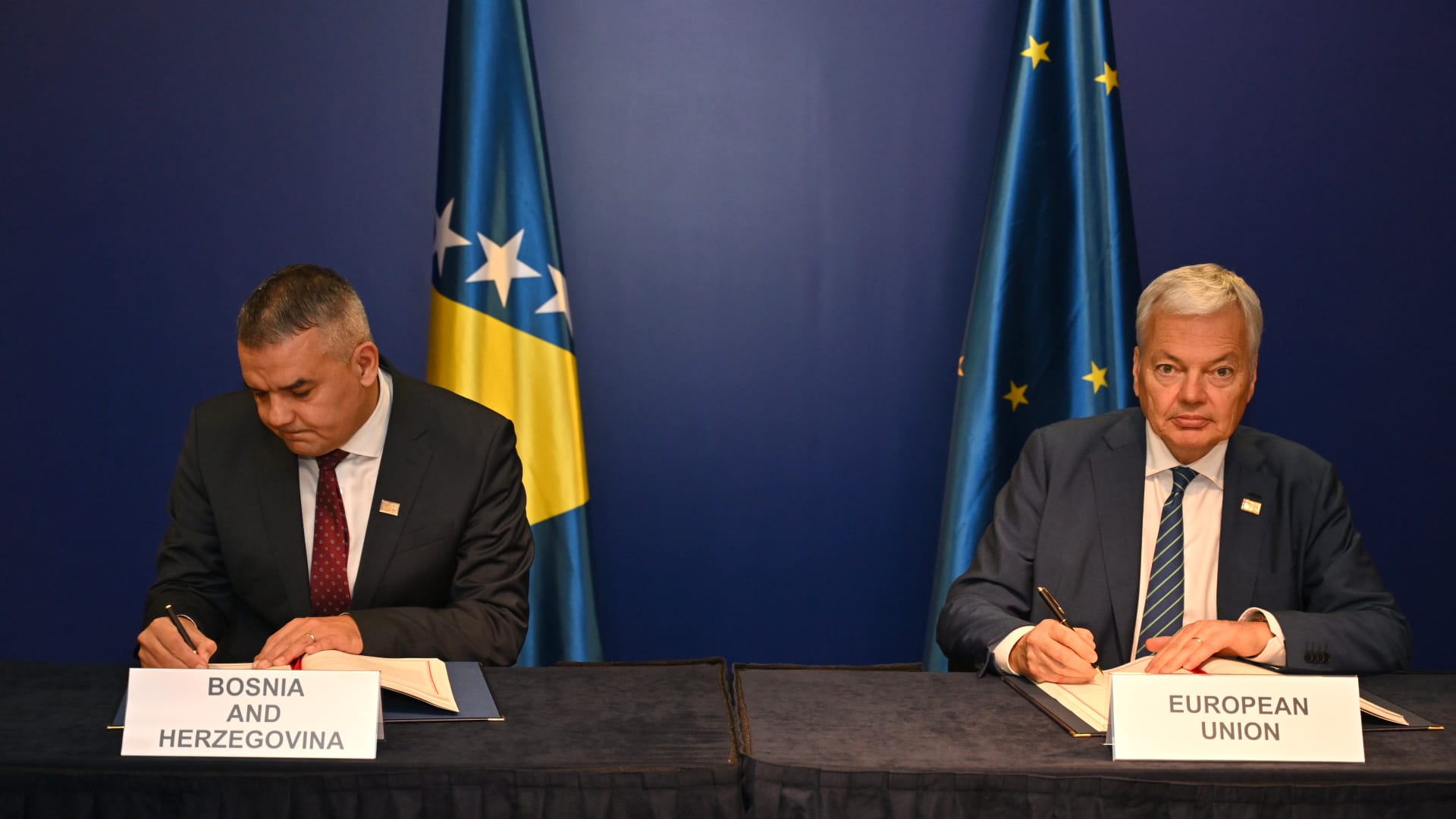 Didier Reynders i davor bunoza