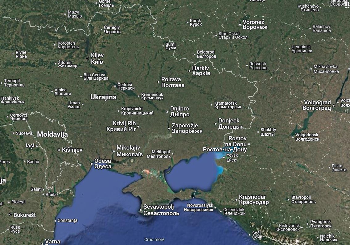 google maps ukrajina