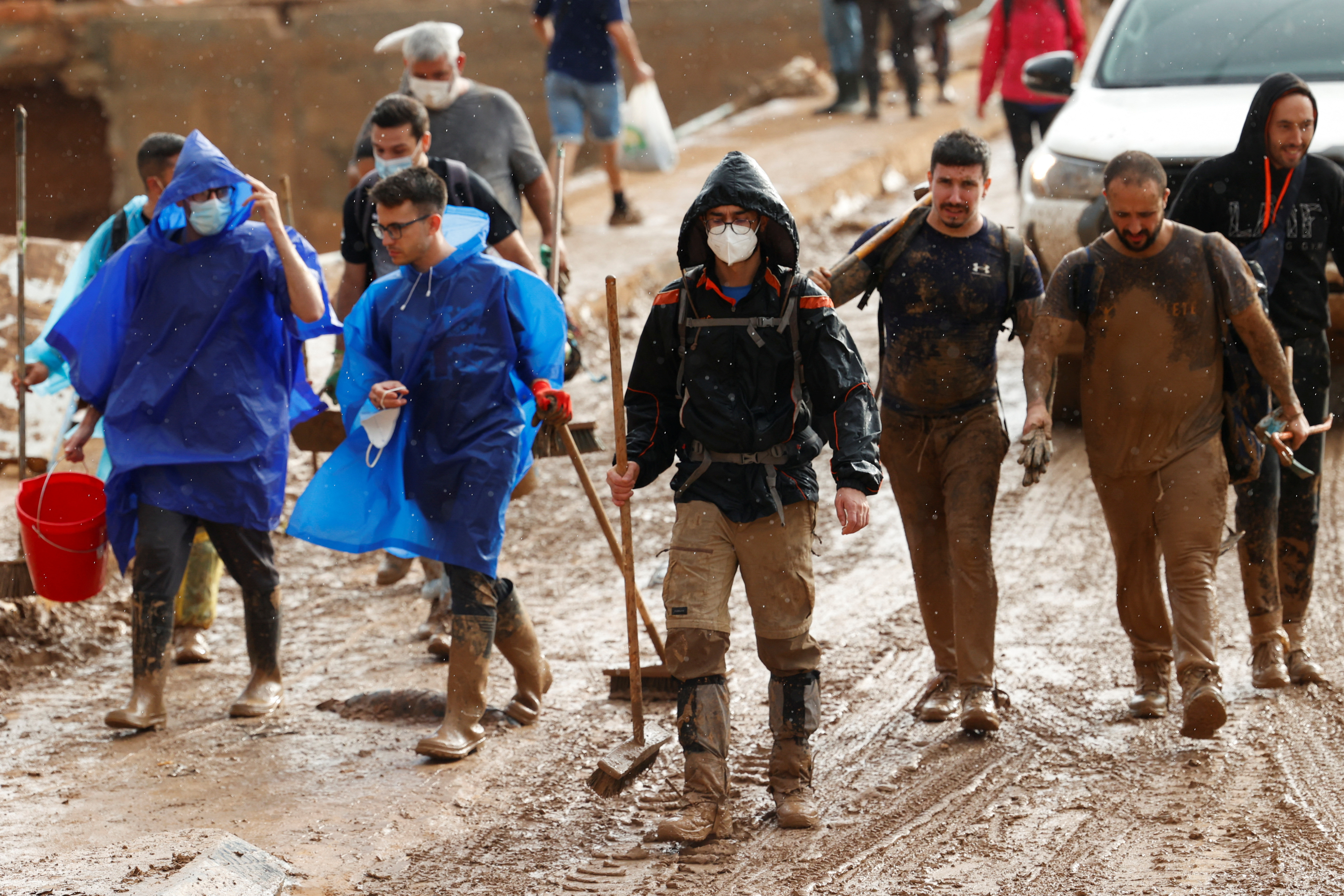 Aftermath of floods in Spain