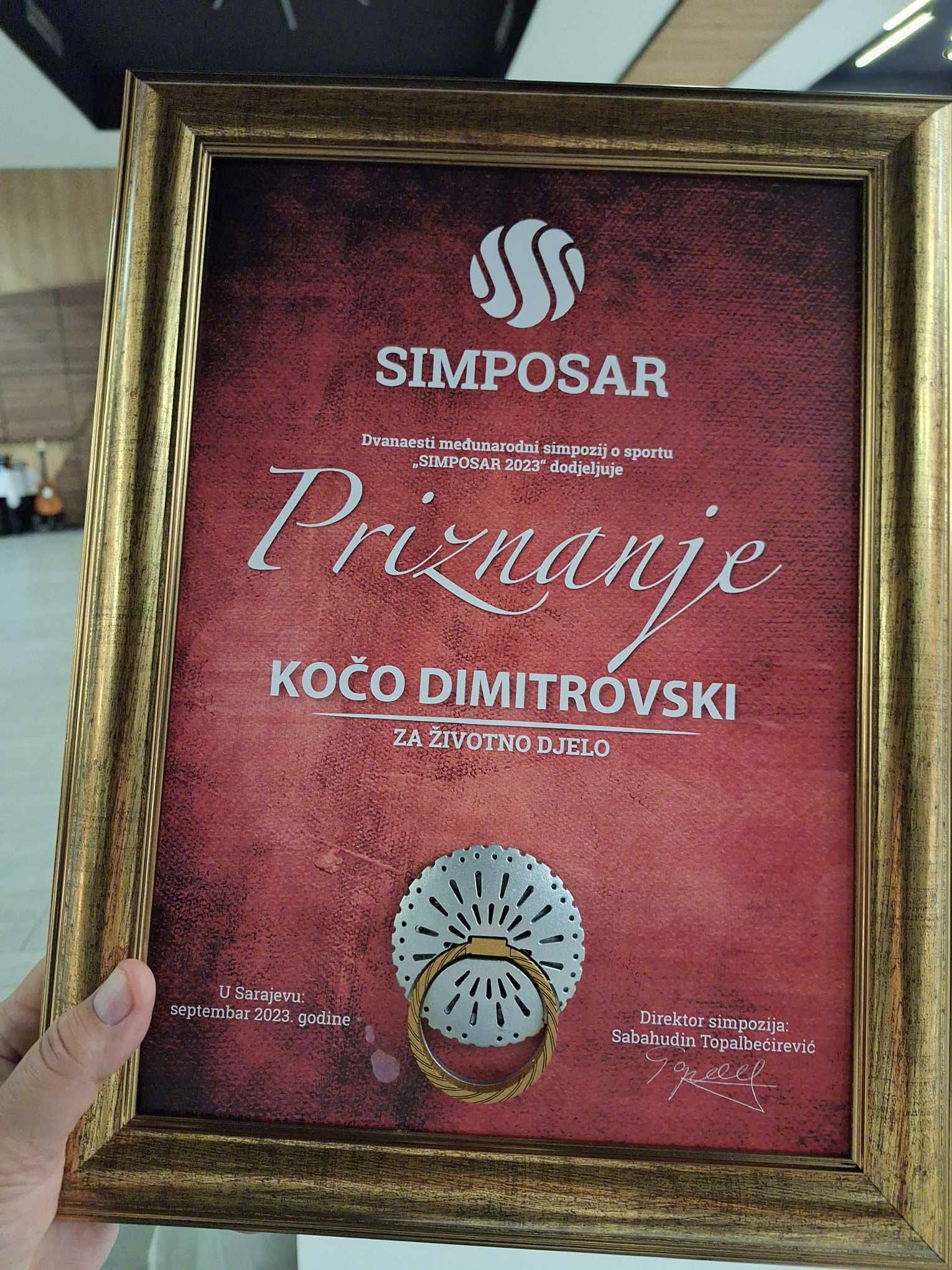 dimitrovski simposar životno djelo