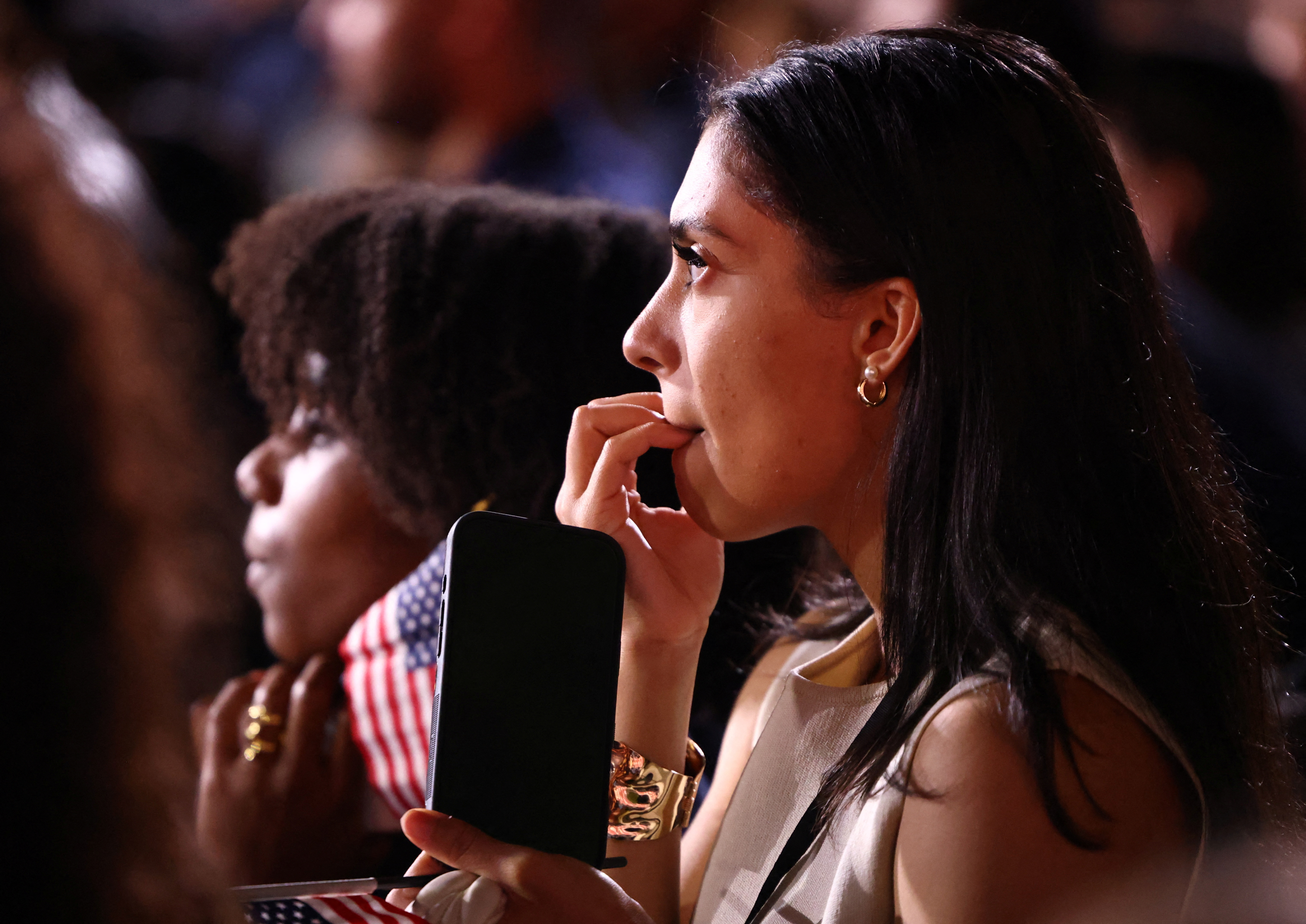2024 U.S. Presidential Election Night, at Howard University, in Washington