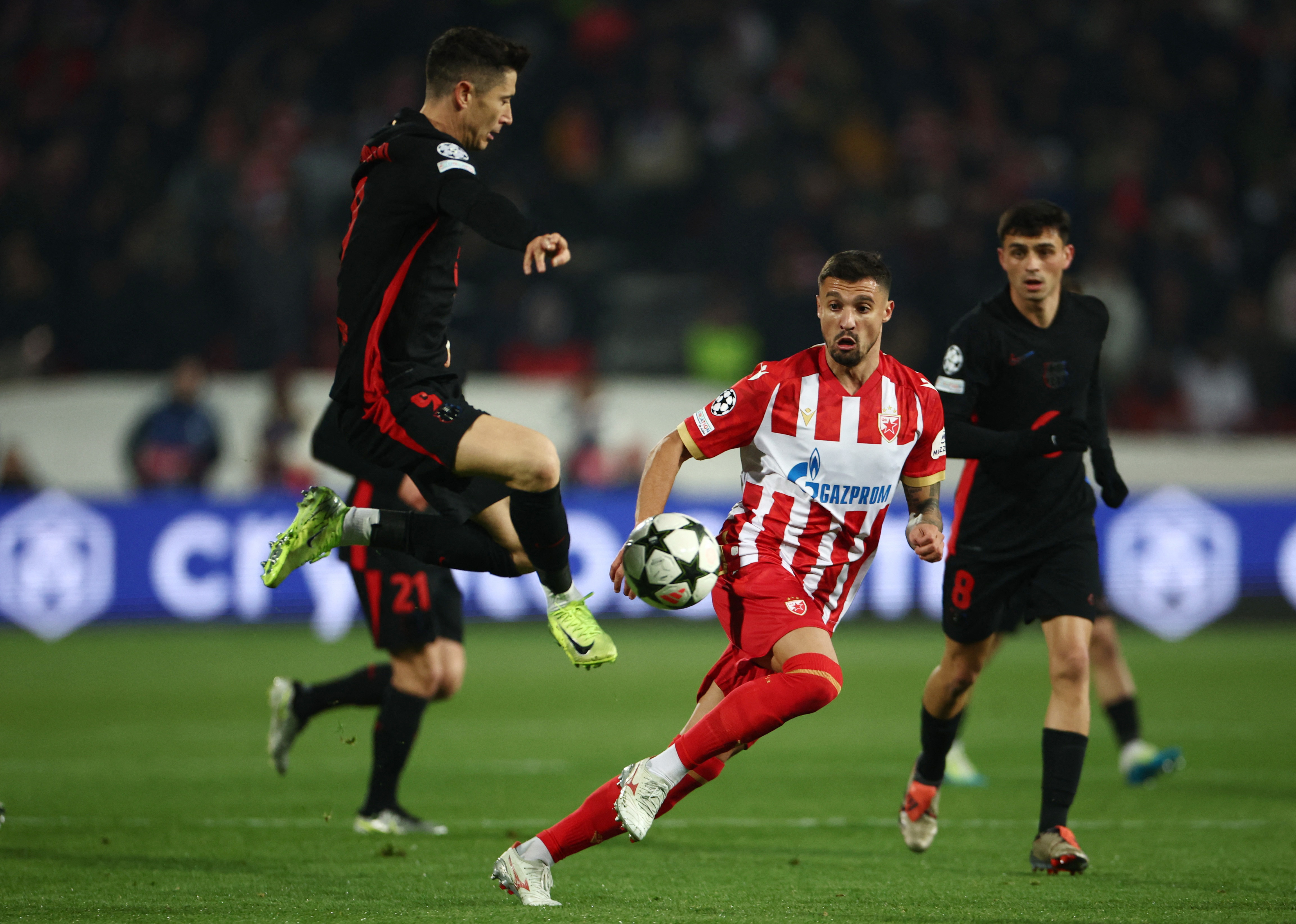 Champions League - Crvena Zvezda v FC Barcelona
