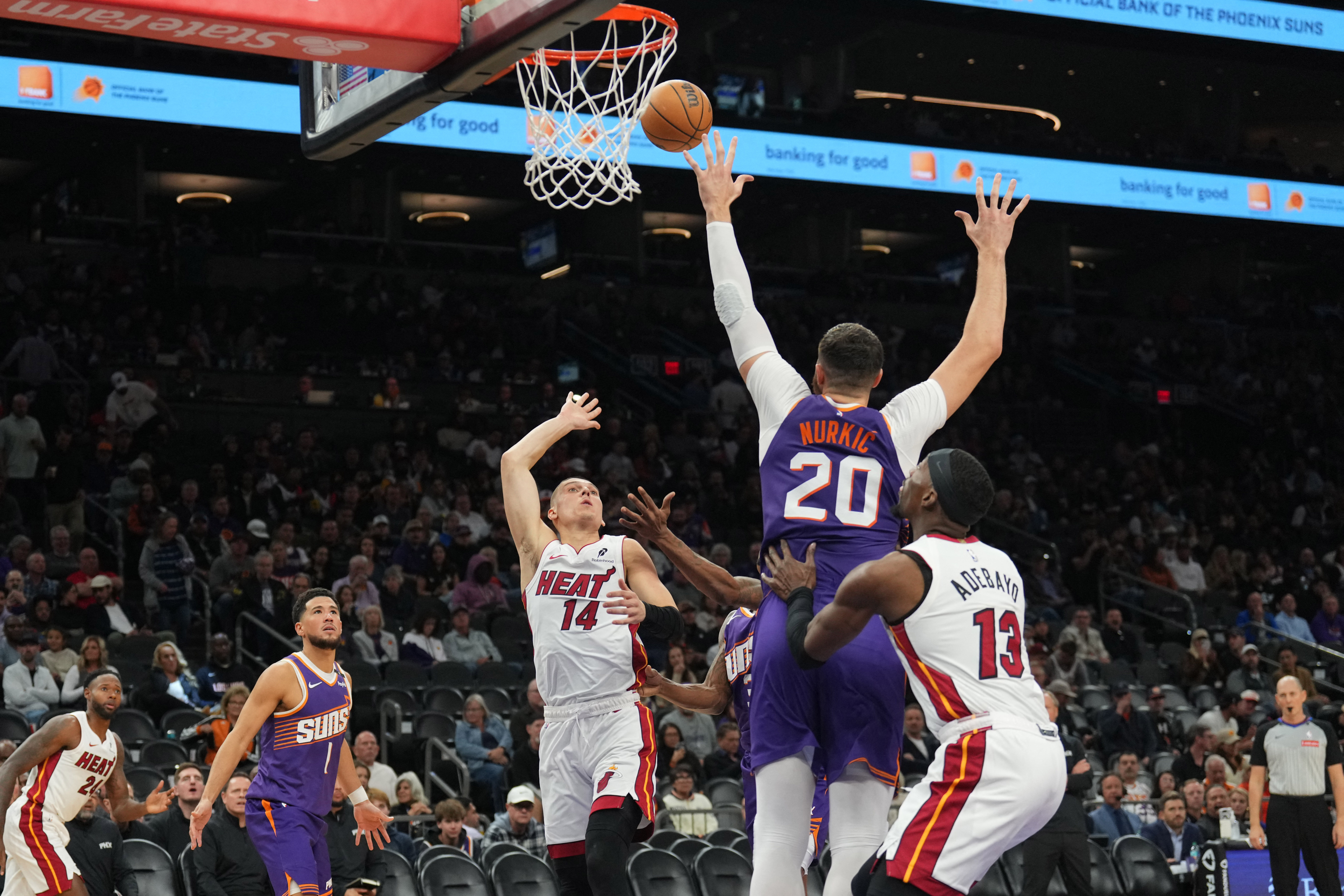 NBA: Miami Heat at Phoenix Suns