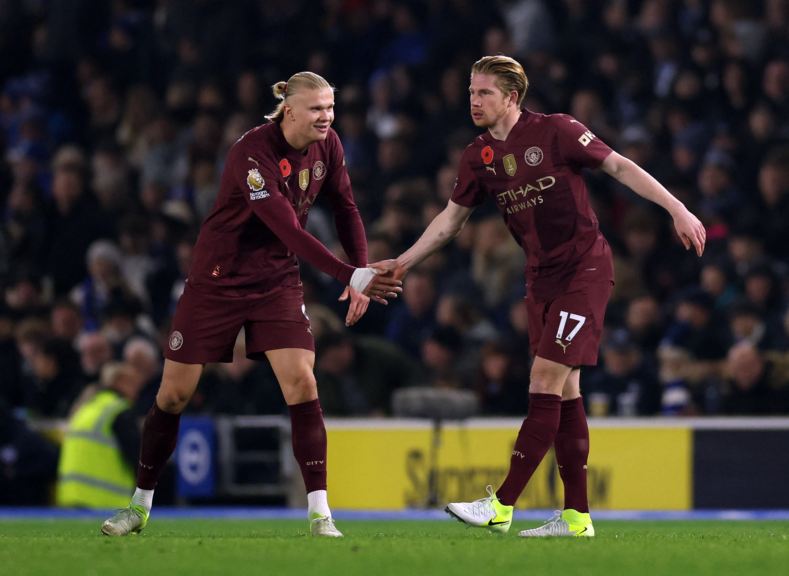 Premier League - Brighton &amp; Hove Albion v Manchester City