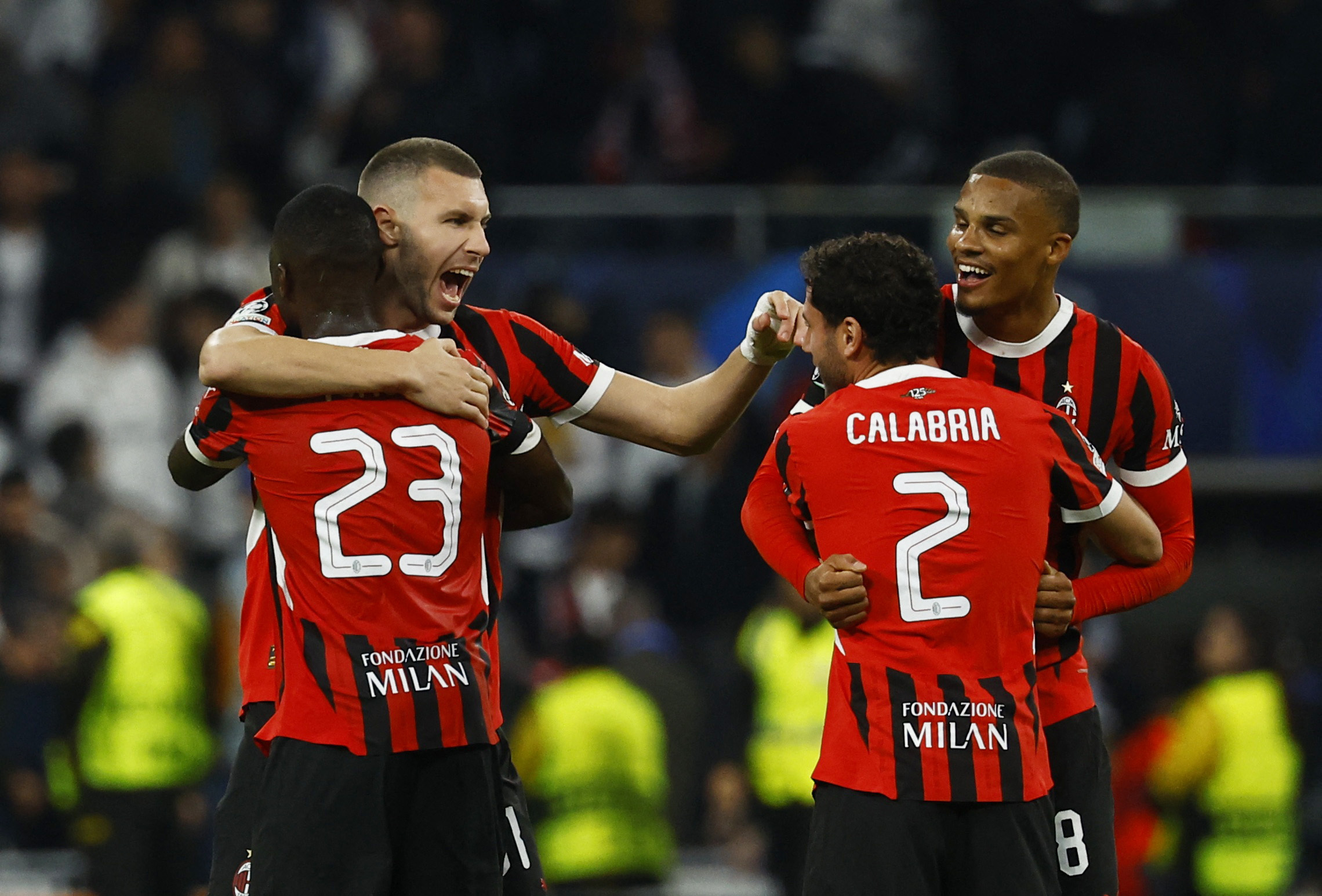 Champions League - Real Madrid v AC Milan