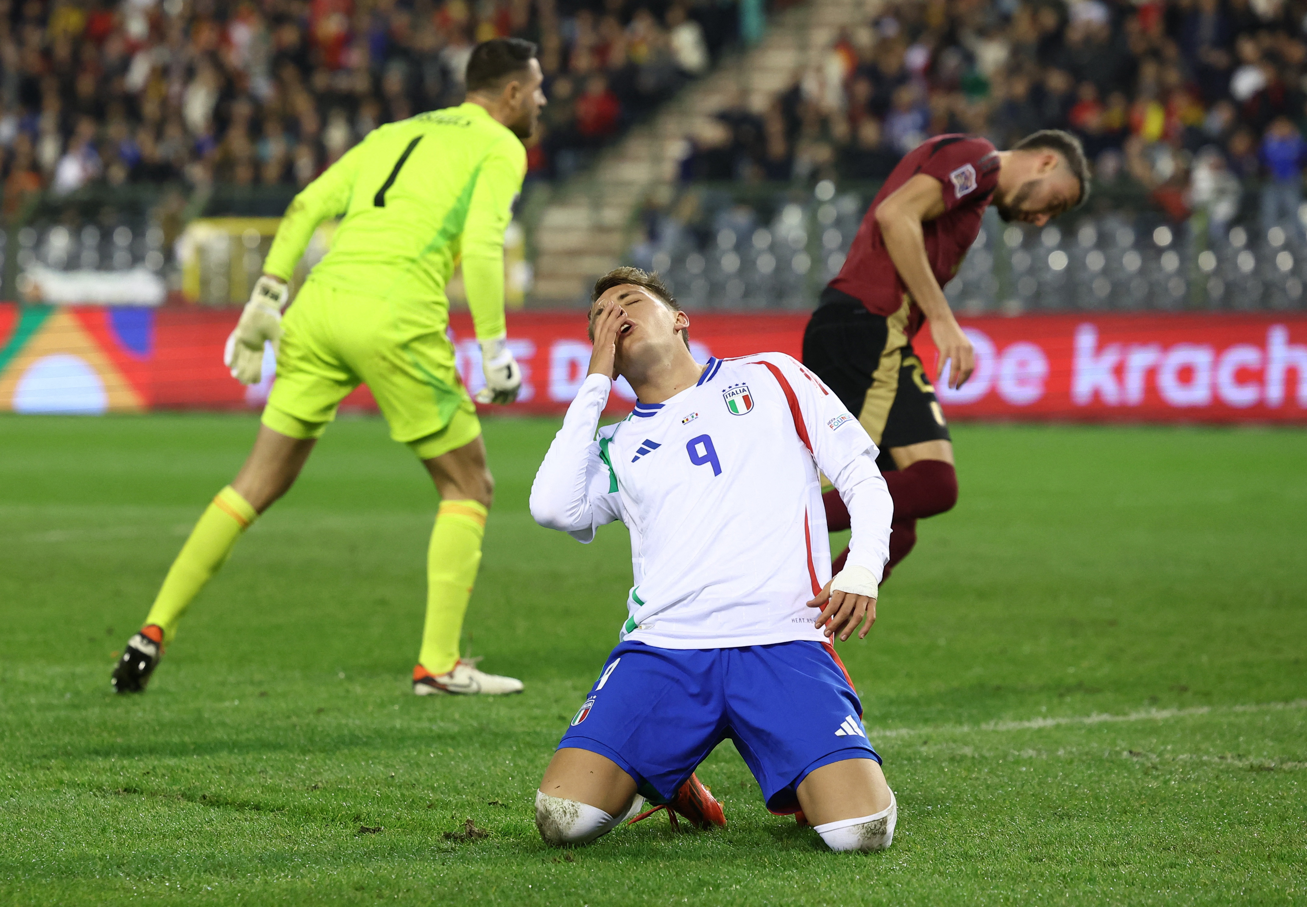 Nations League - Group Stage - Belgium v Italy