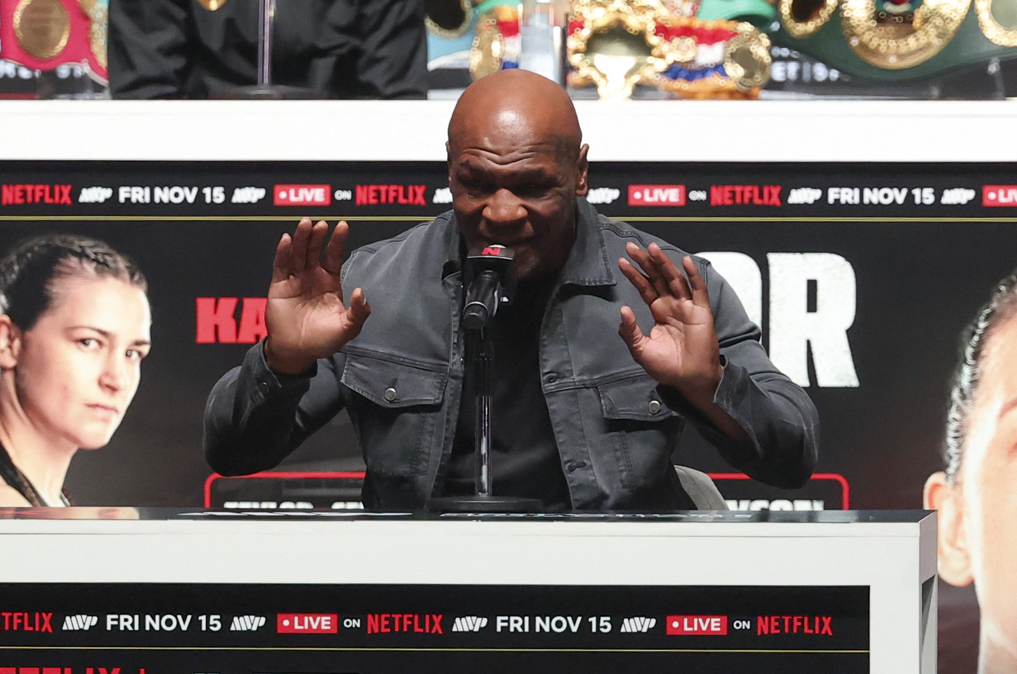 Boxing: Tyson vs Paul Press Conference