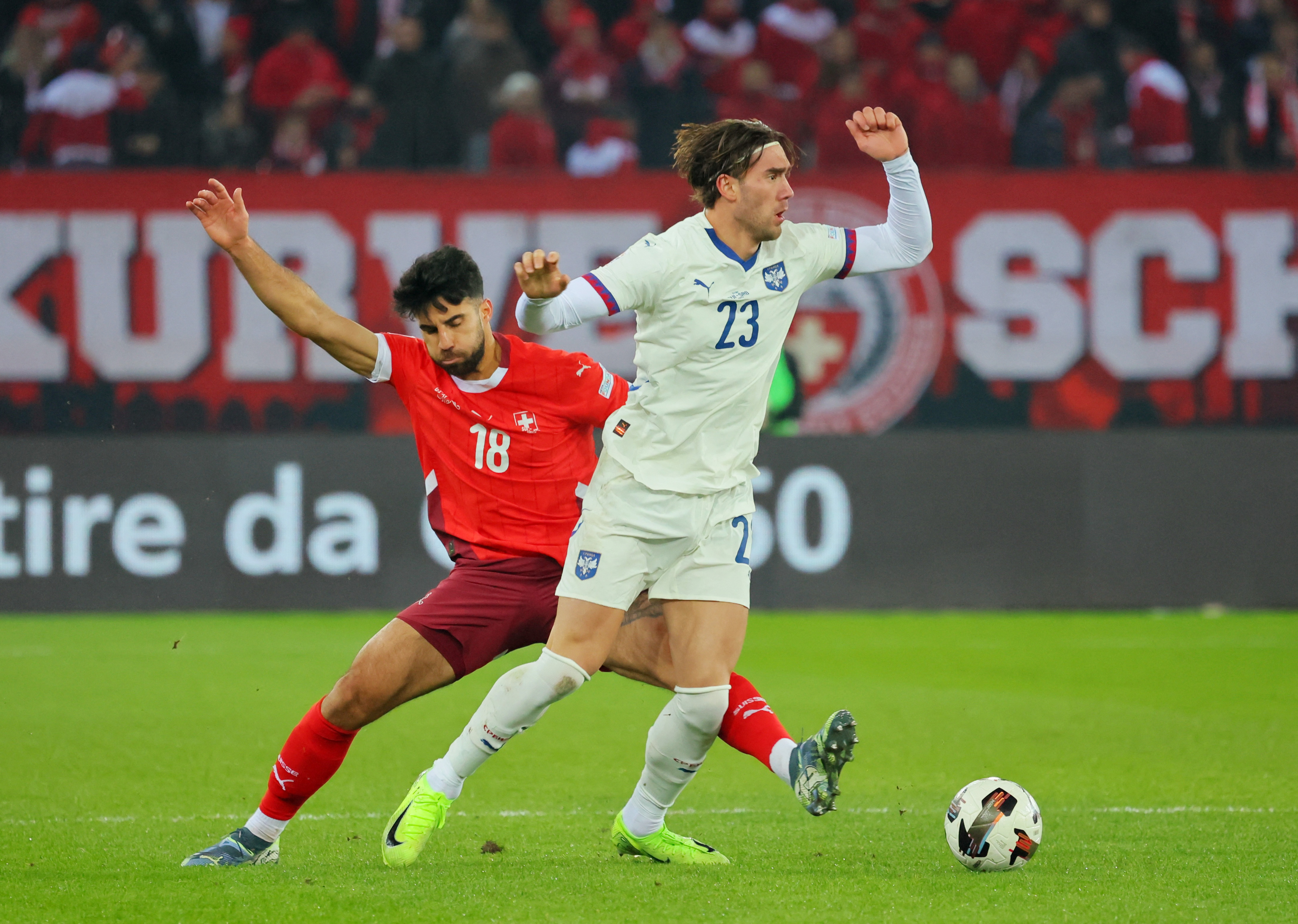 Nations League - Group Stage - Switzerland v Serbia