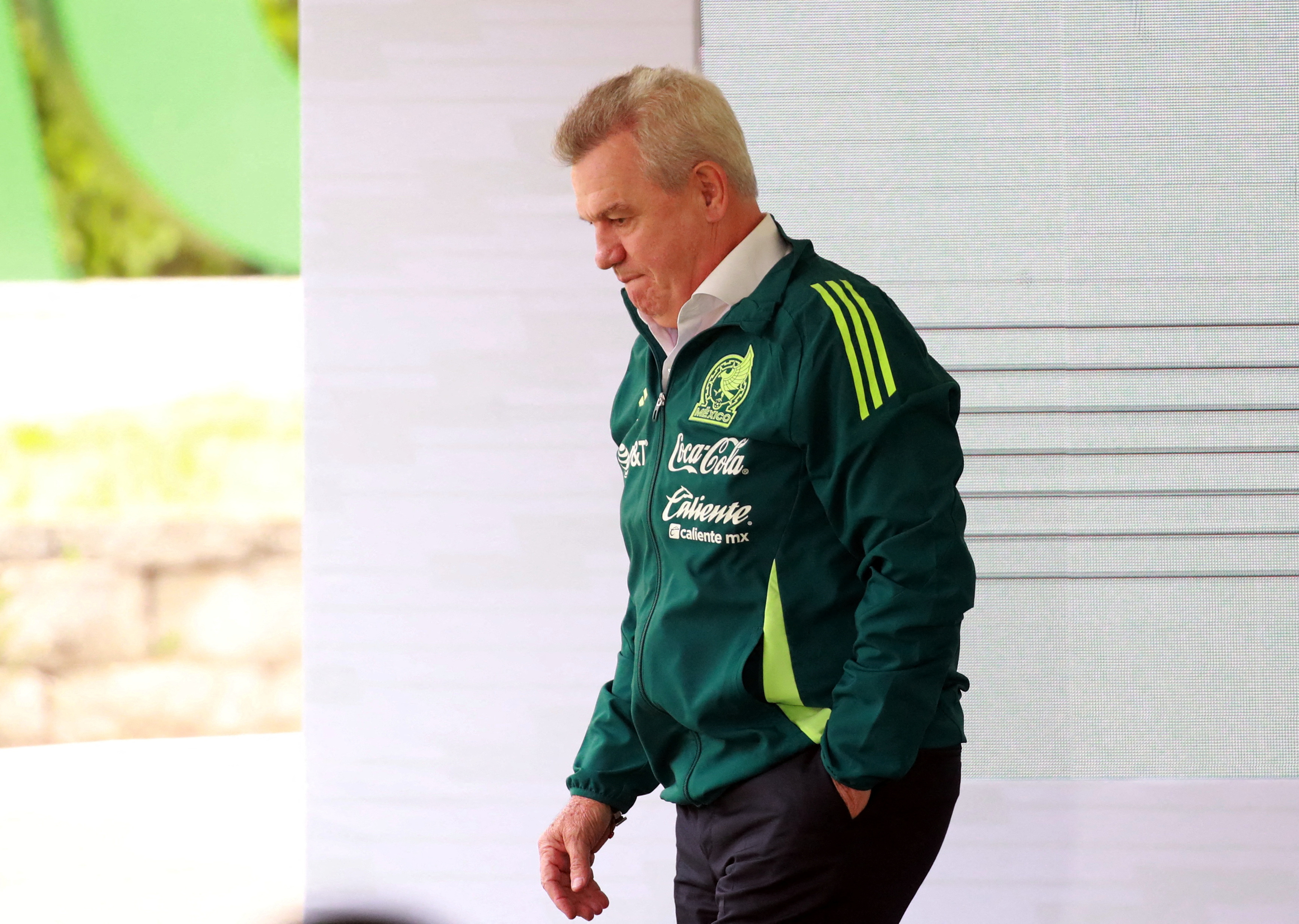 FILE PHOTO: Mexico unveils new coach Javier Aguirre and assistant coach Rafael Marquez