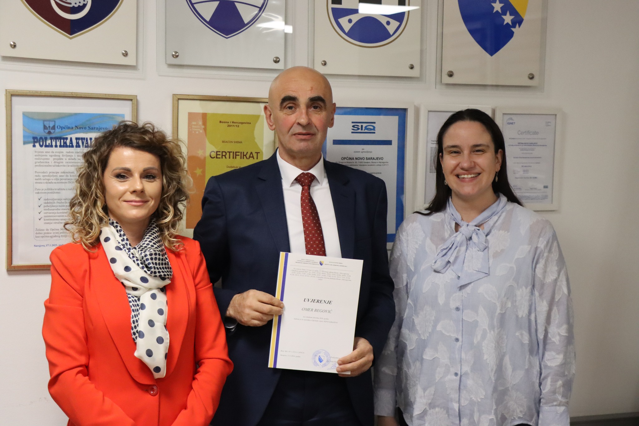 omer begović preuzeo mandat vijećnika u općini novo sarajevo